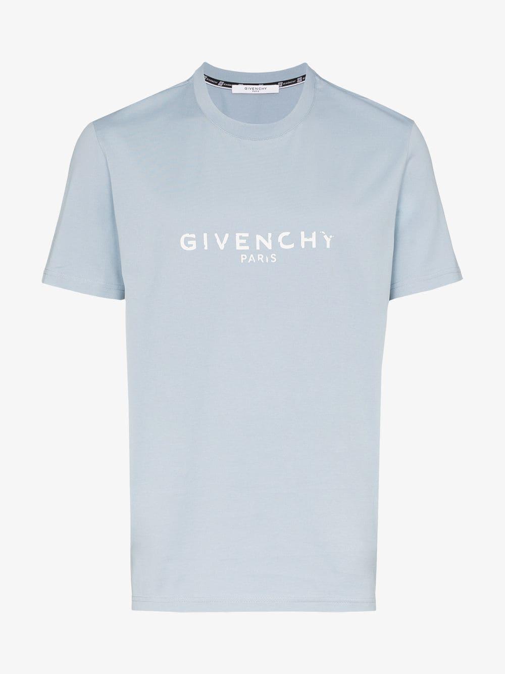 givenchy t shirt baby blue