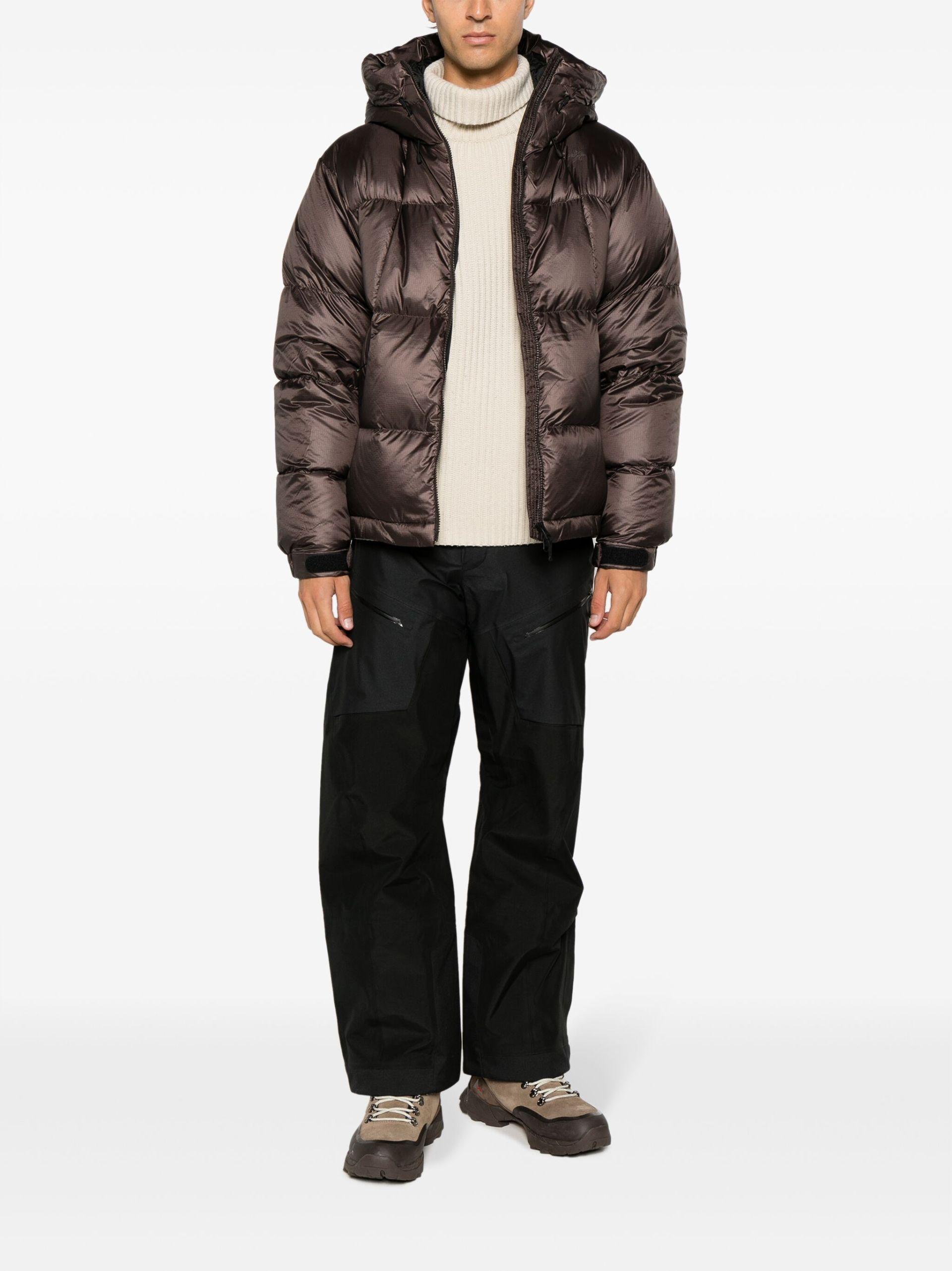 Goldwin Pertex Quantum Puffer Jacket in Brown for Men Lyst