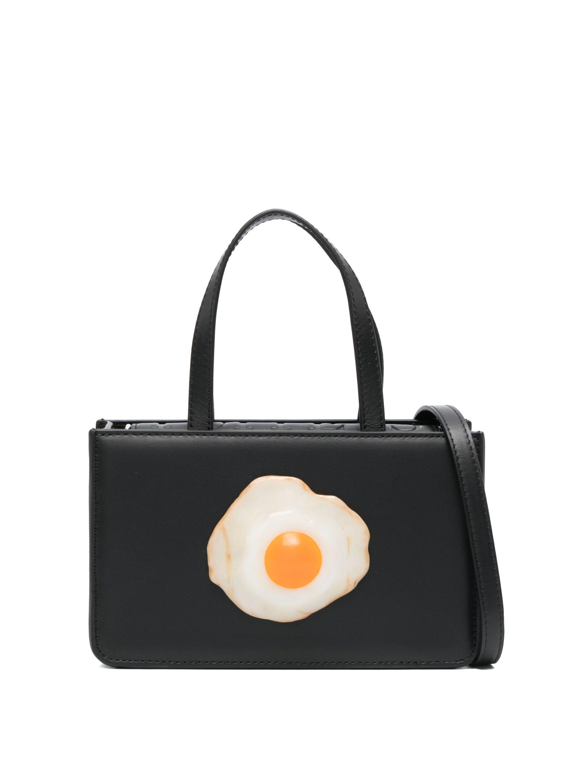 Puppets and Puppets egg Small Leather Tophandle Bag Women's Calf