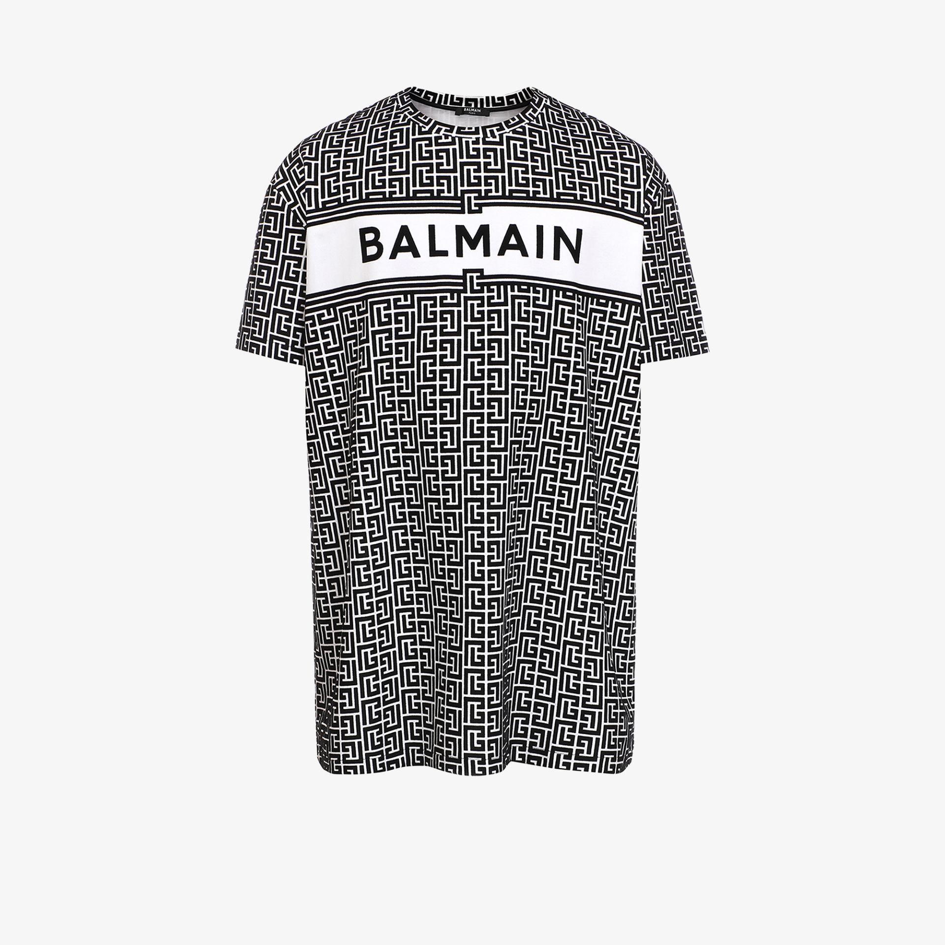 balmain oversized t shirt