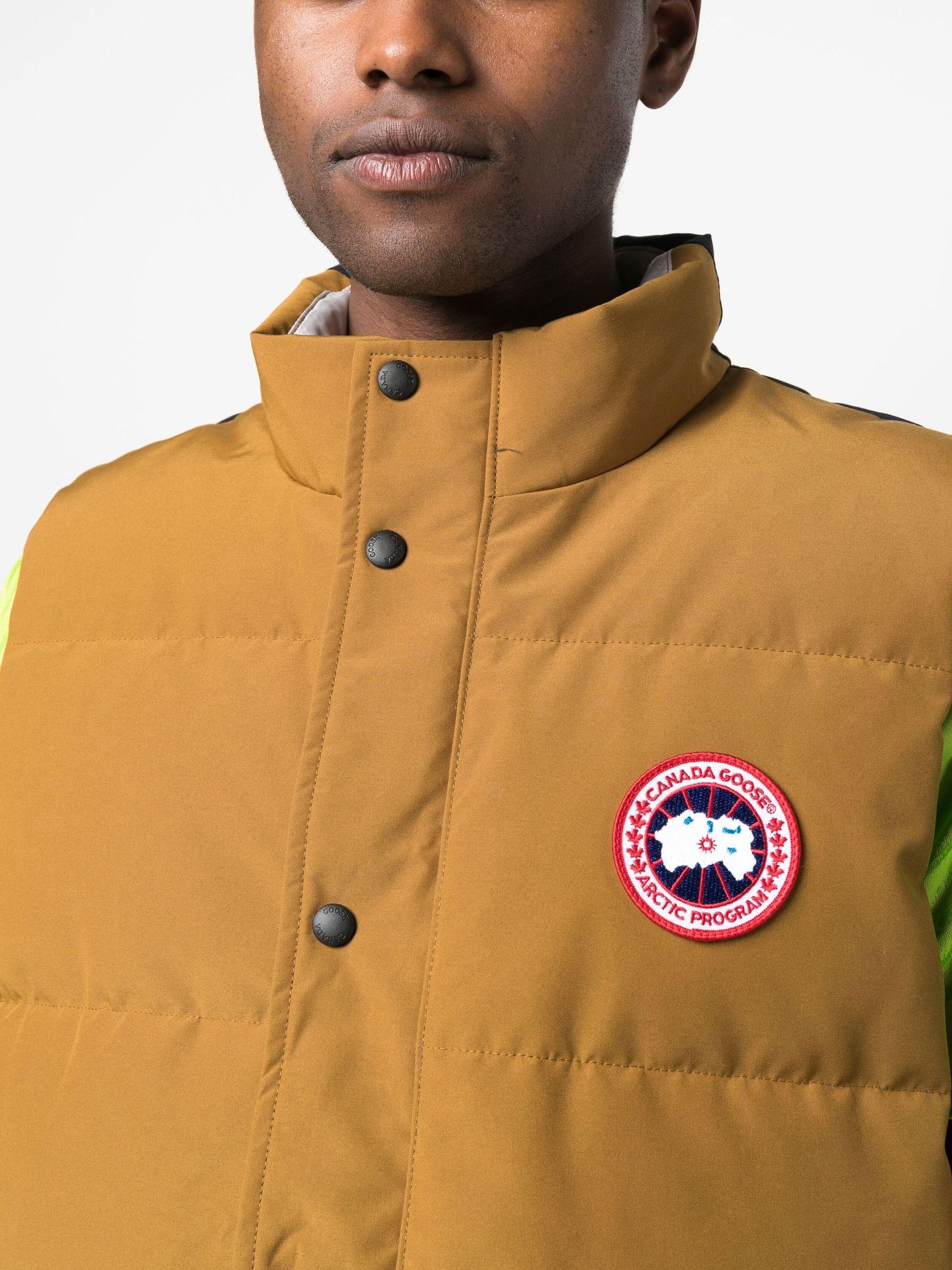 Canada Goose Yellow Freestyle Padded Gilet - Men's - Polyester/cotton/feather  Down for Men | Lyst