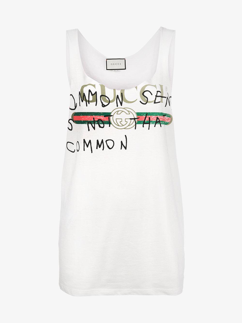 gucci mesh tank top