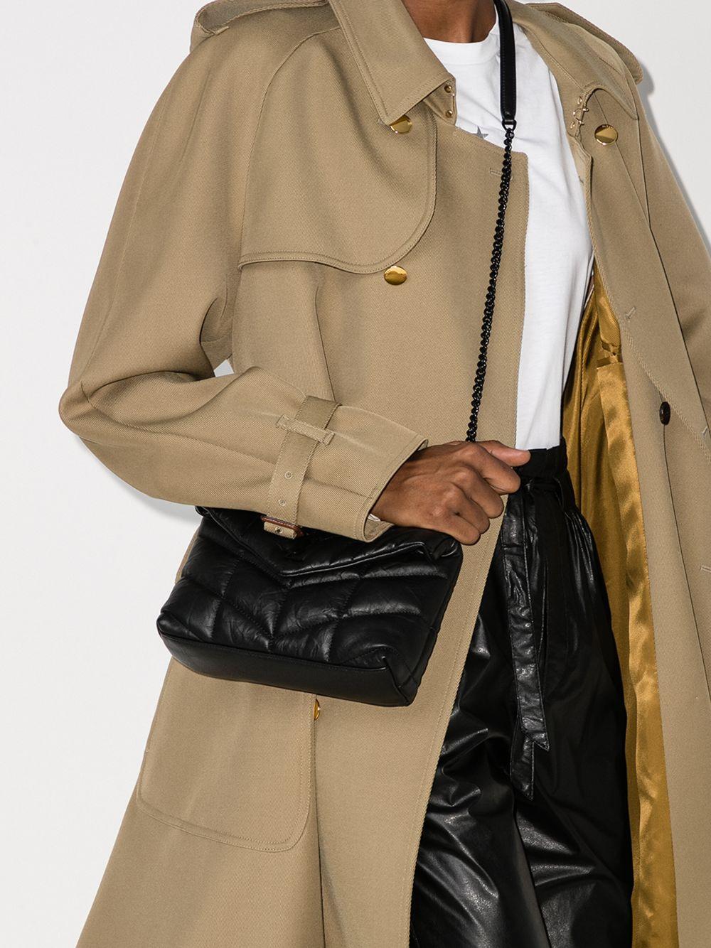 ysl mini puffer black