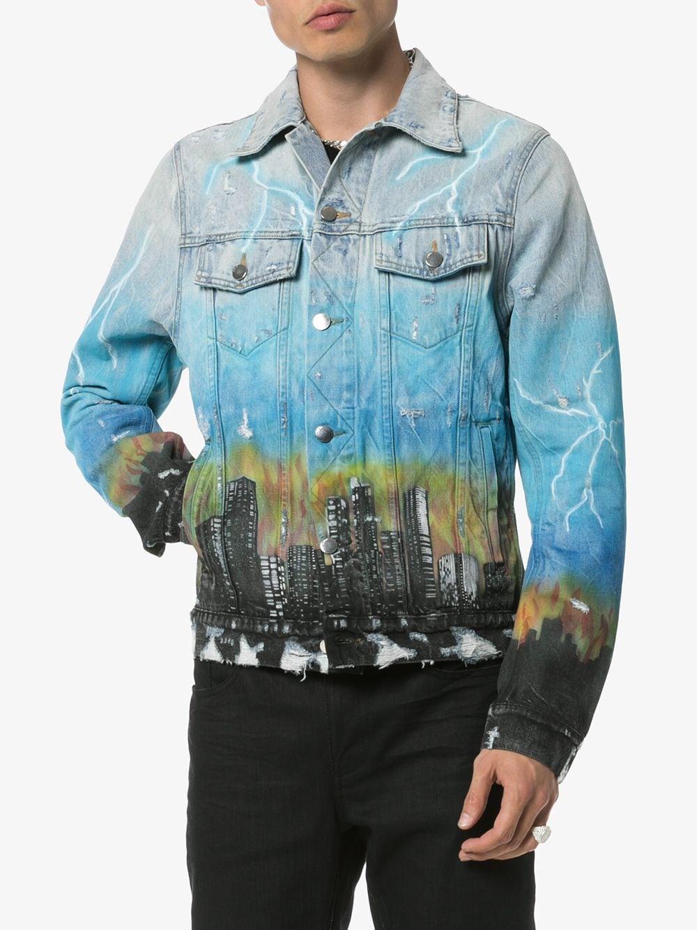 Amiri top dragon jacket