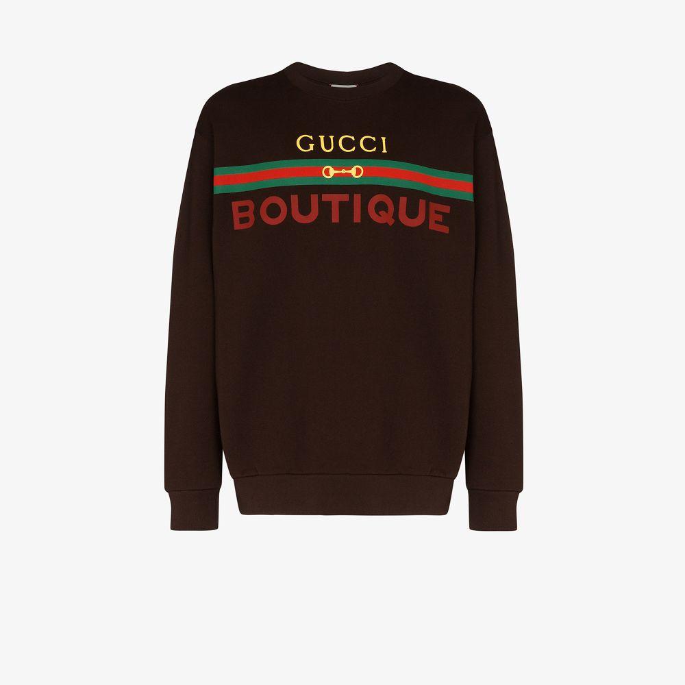 gucci brown sweatshirt