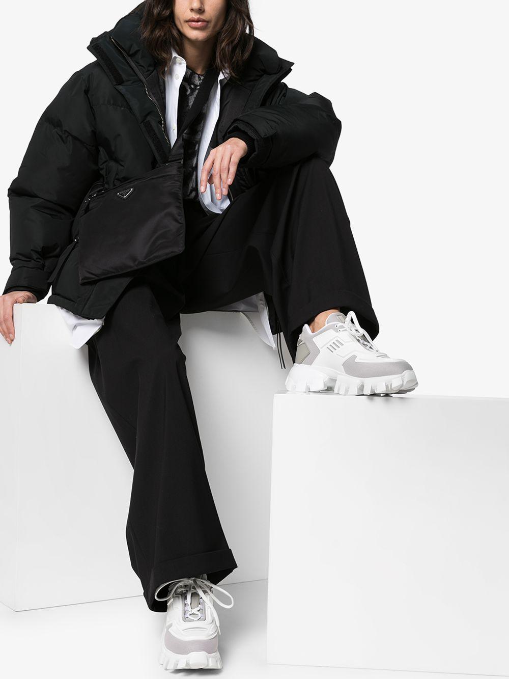 prada cloudbust thunder white and grey