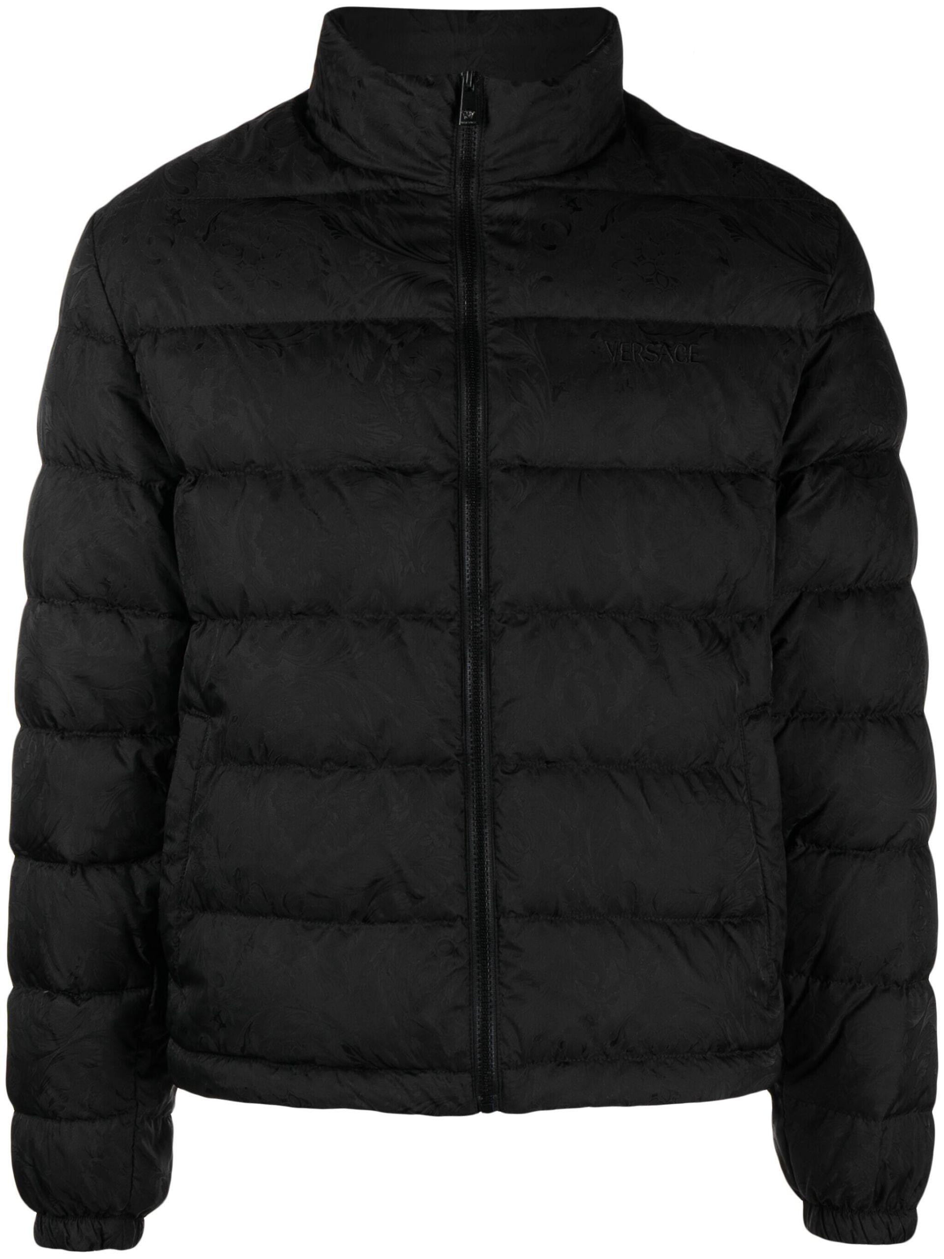 Versace quilted shop jacket
