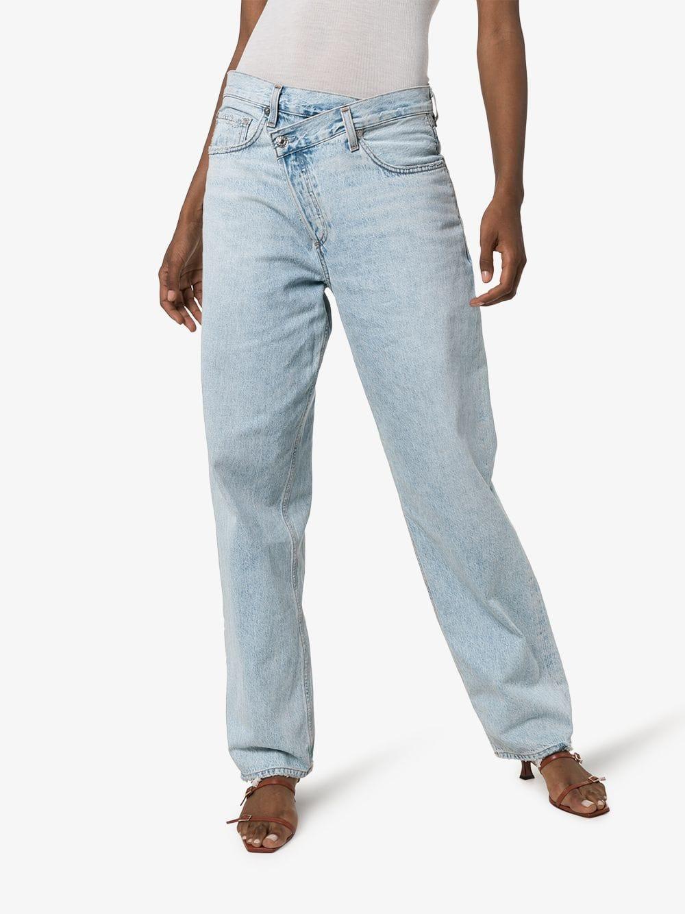 agolde crossover jeans