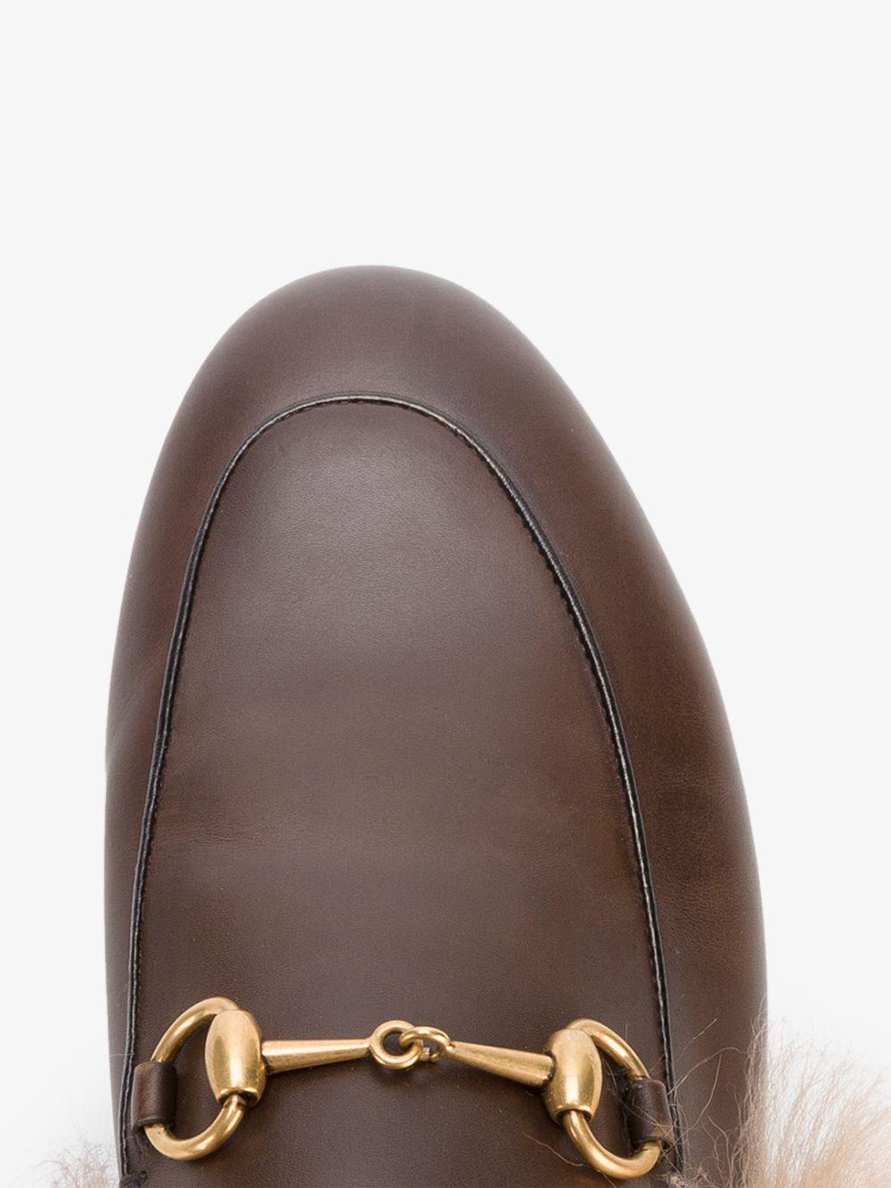 gucci fur princetown mule