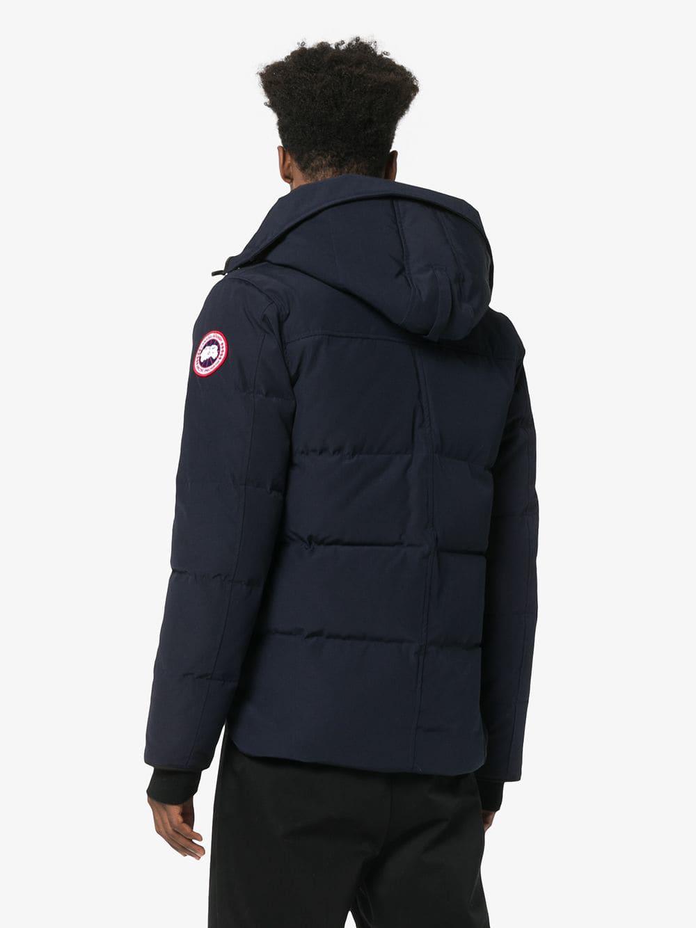 Canada Goose Goose Macmillan Quilted Parka in Blue for Men Lyst