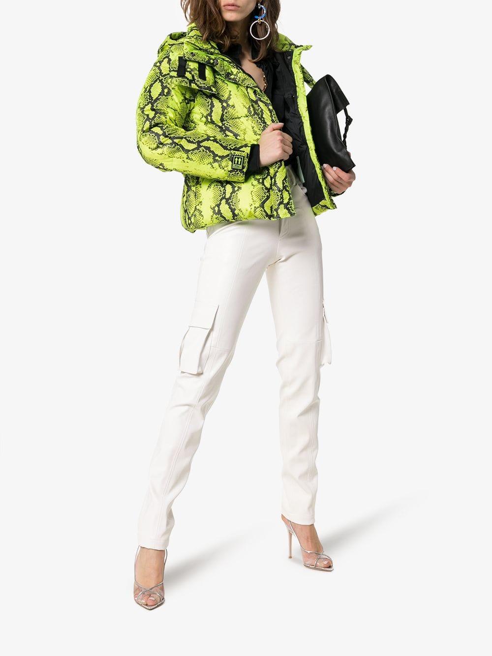 off white neon jacket