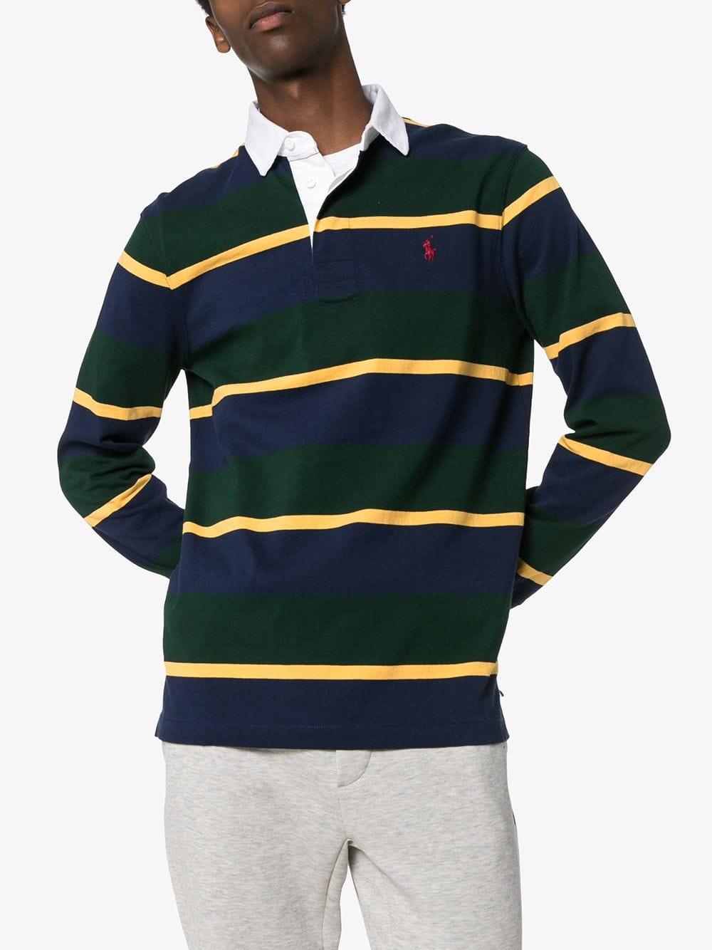 Green and yellow ralph lauren polo shirt Clearance