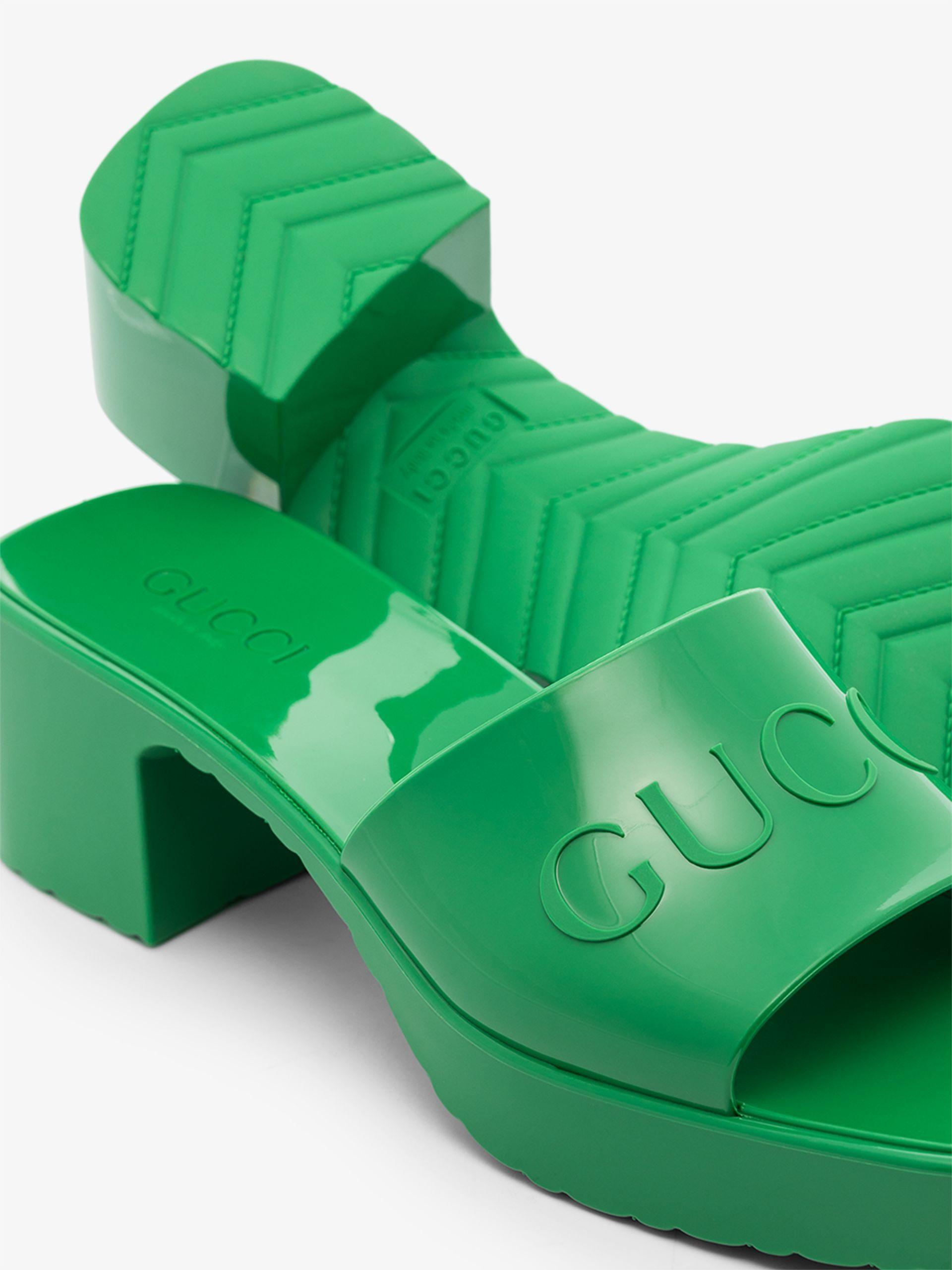 Gucci Lime Green Sandals atelieryuwa.ciao.jp