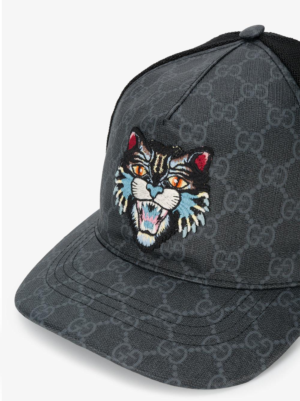 gucci angry cat hat