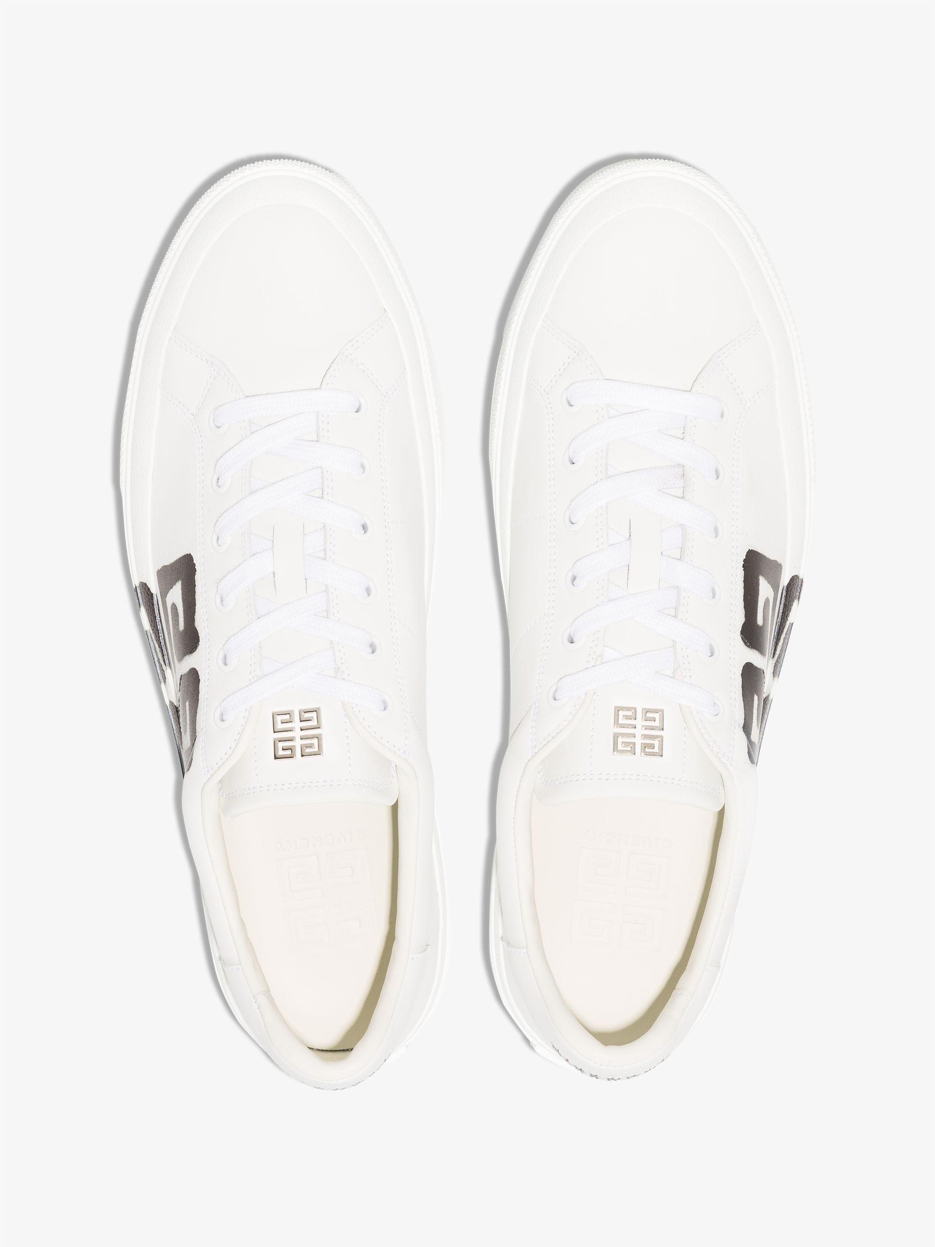 Givenchy X Chito White City Sport 4g Leather Sneakers for Men Lyst