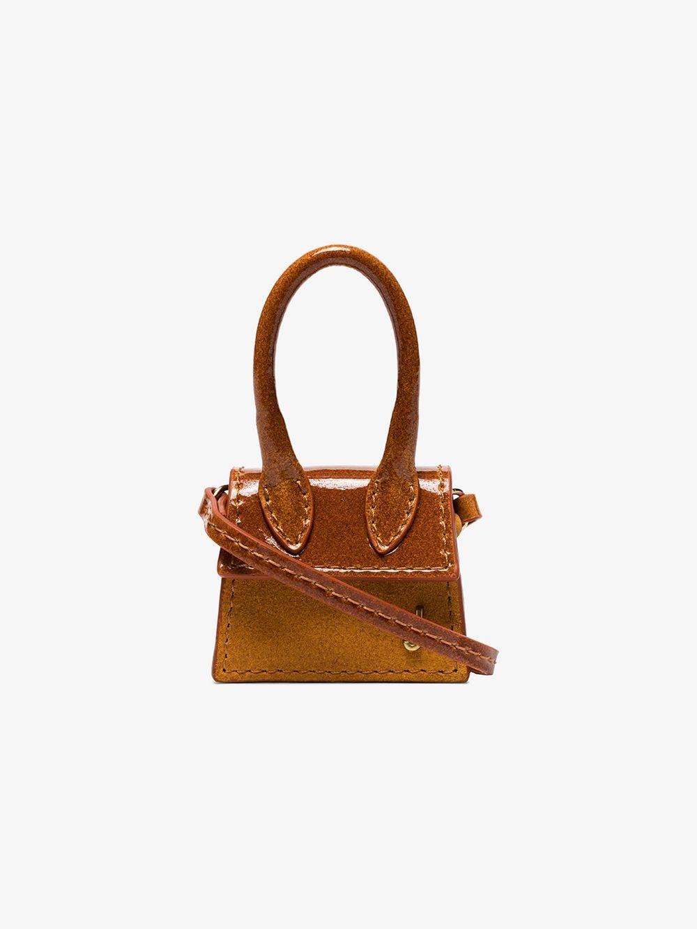 jacquemus orange mini bag