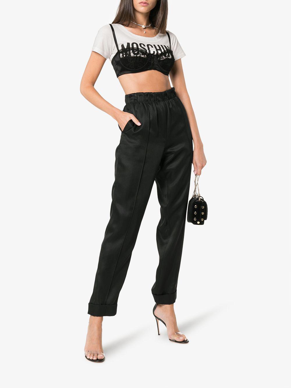 moschino bra top