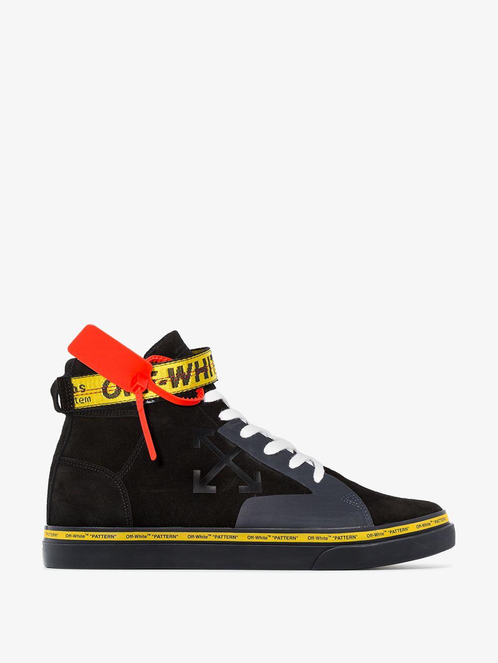 off white vulcanized high top