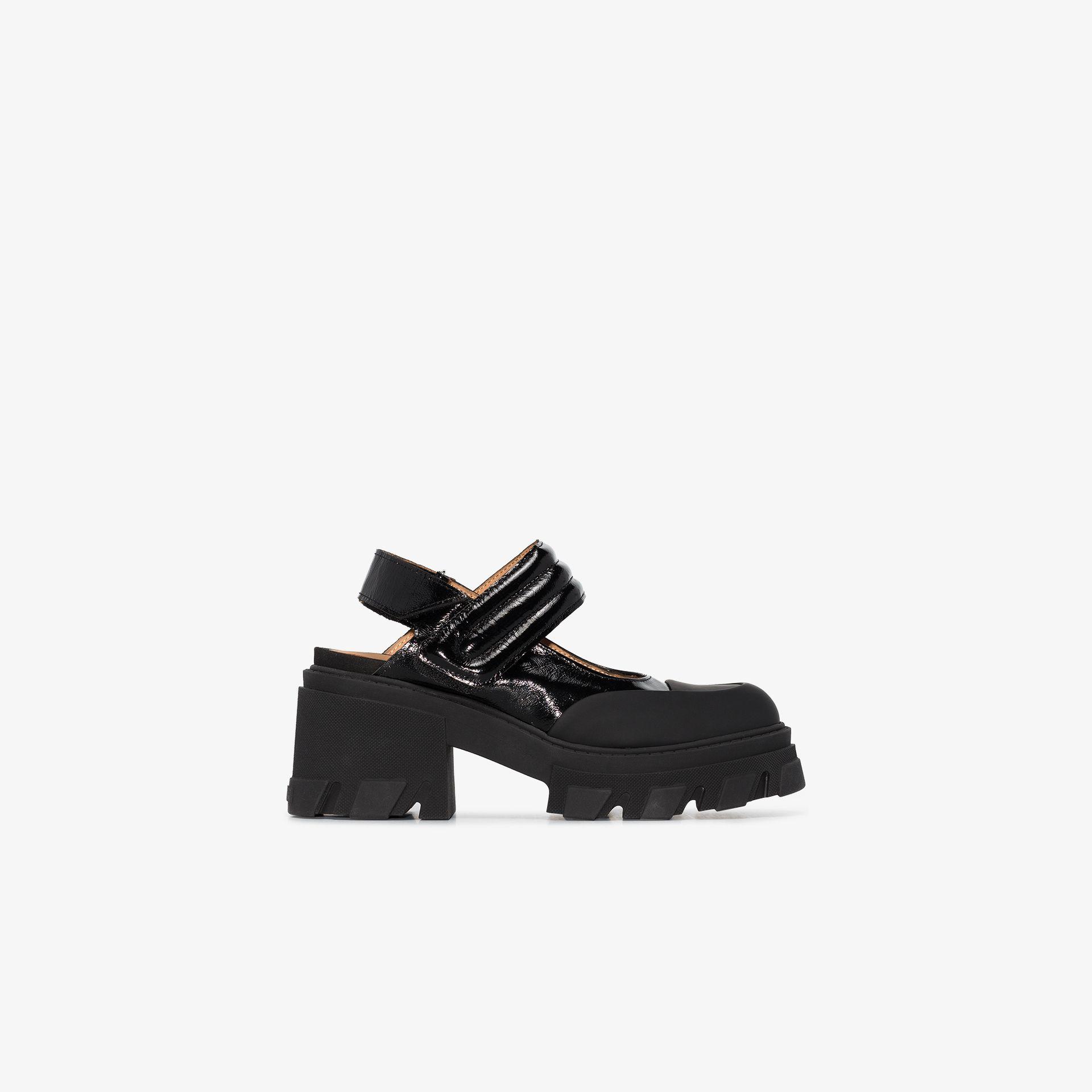 ganni-Black-85-Chunky-Leather-