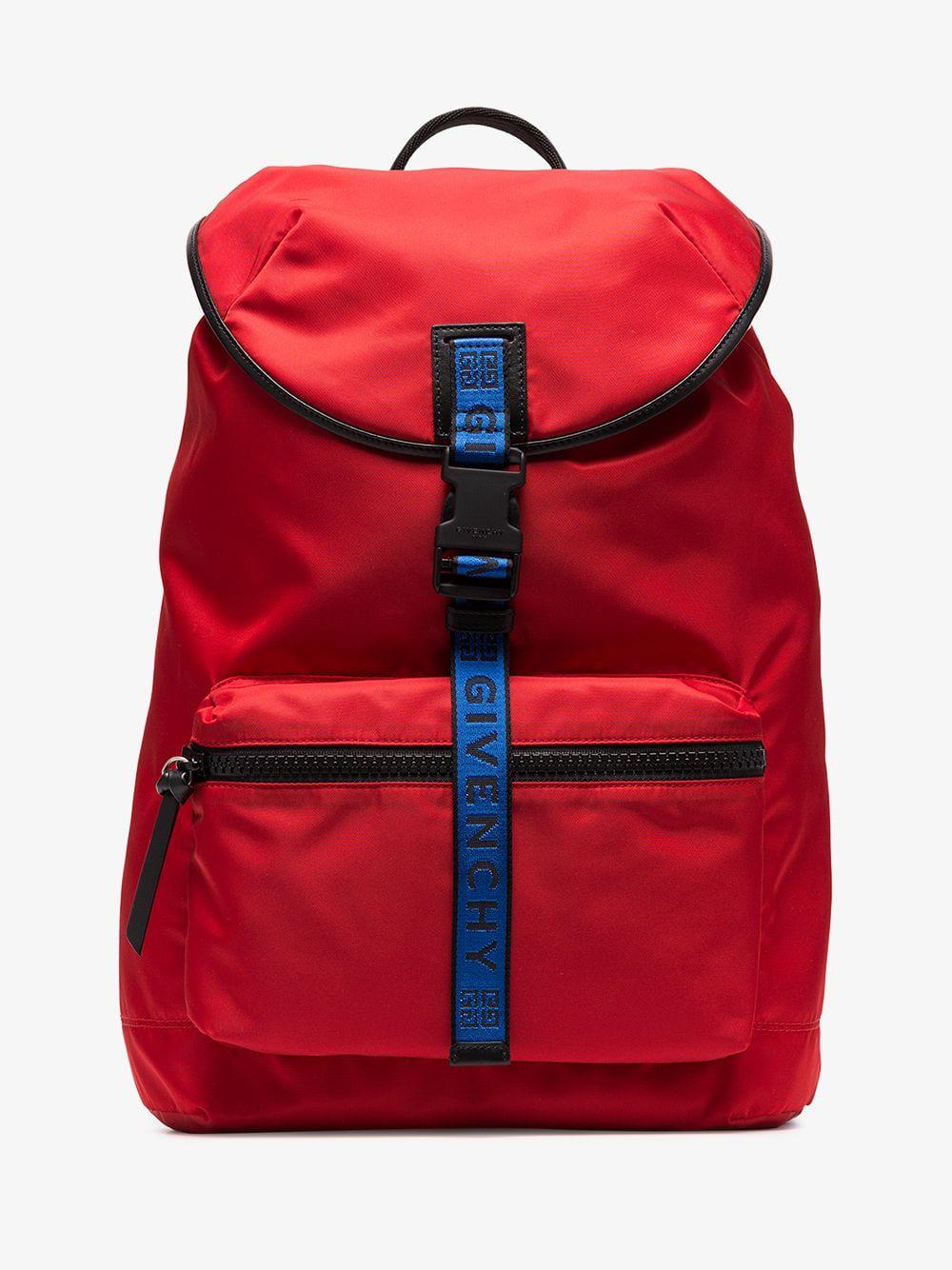 givenchy red backpack