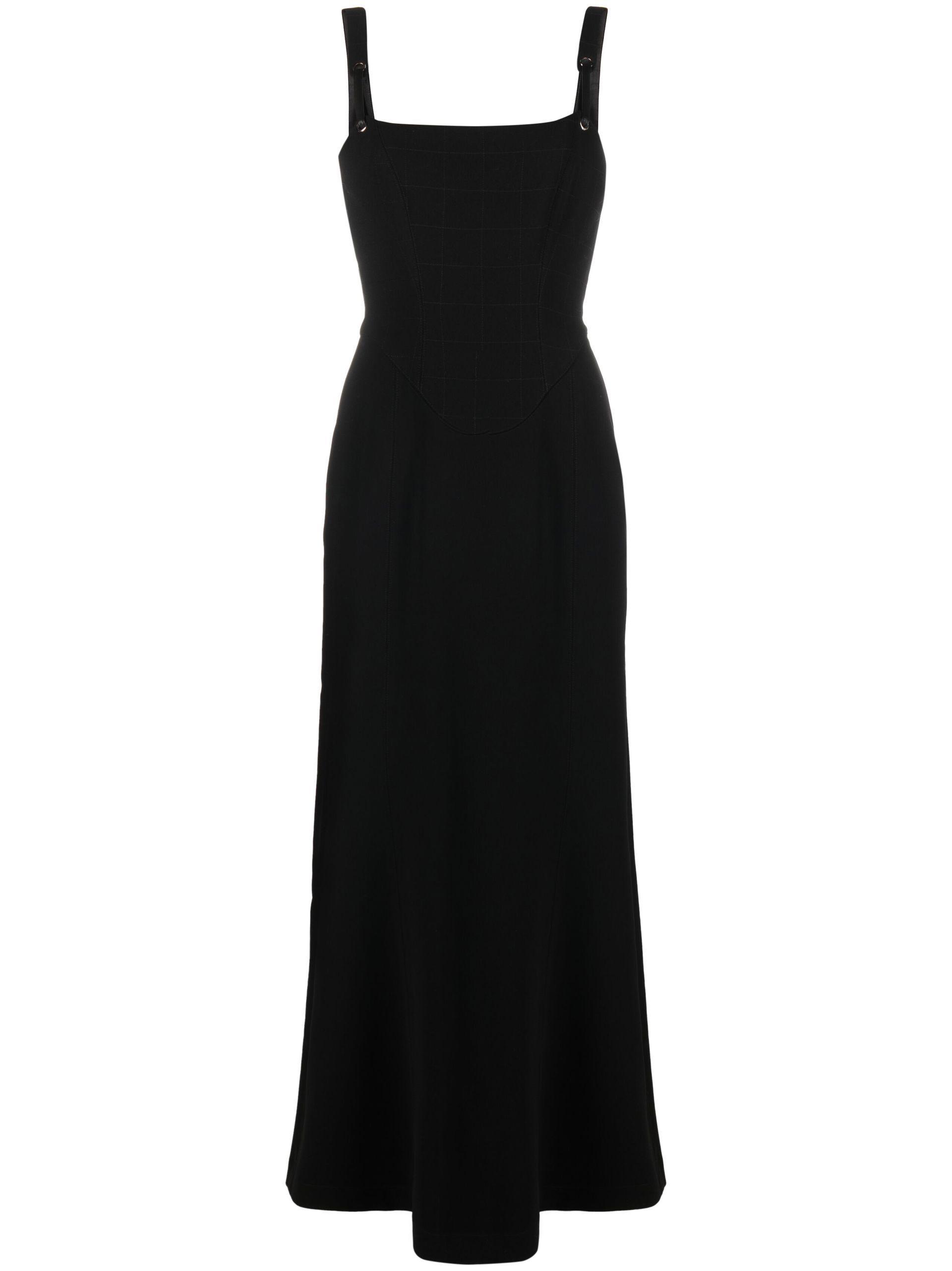 Paris Georgia Basics Lottie Maxi Dress in Black | Lyst