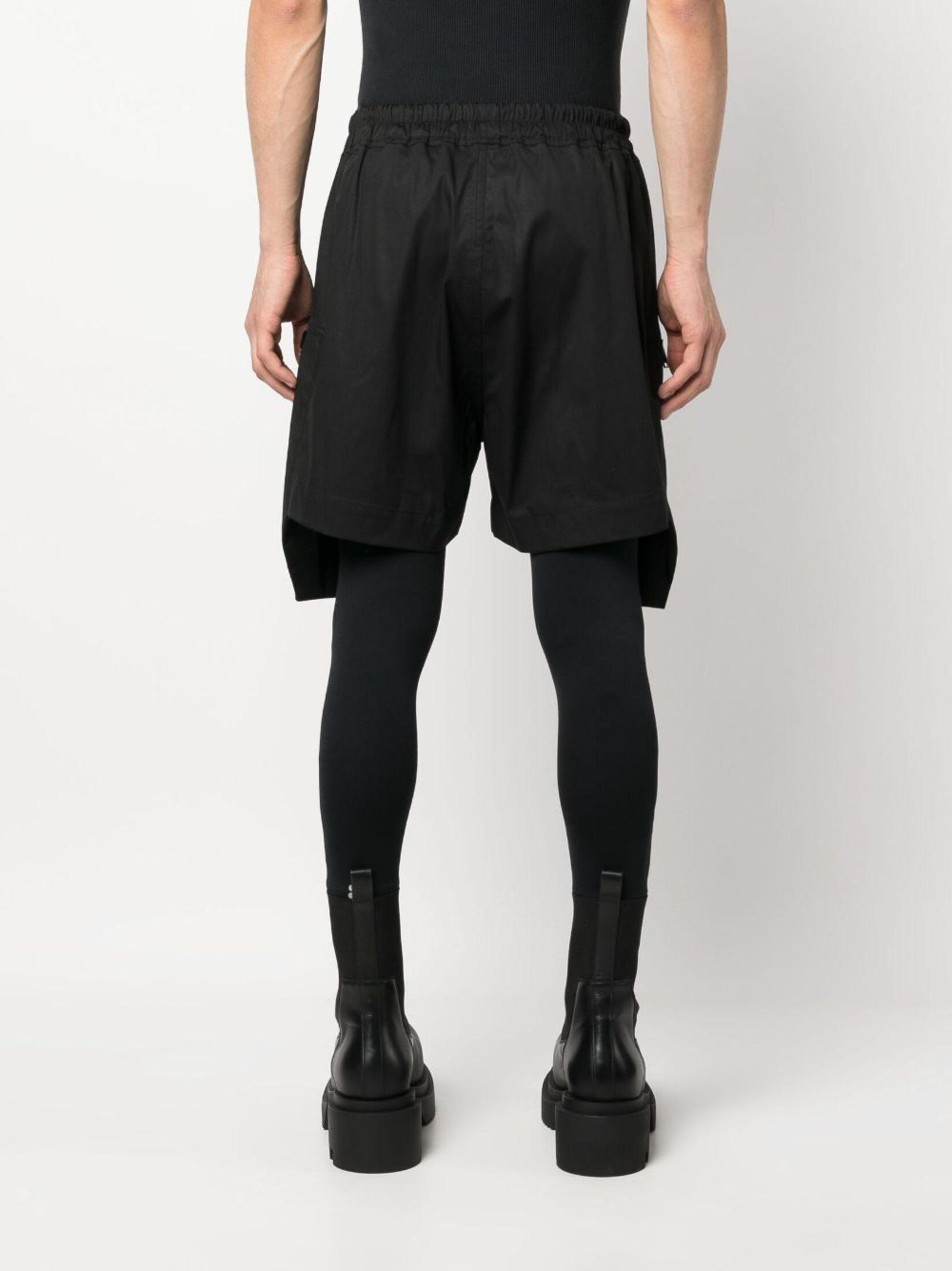 Rick Owens Bauhaus Drop crotch Shorts in Black for Men Lyst UK