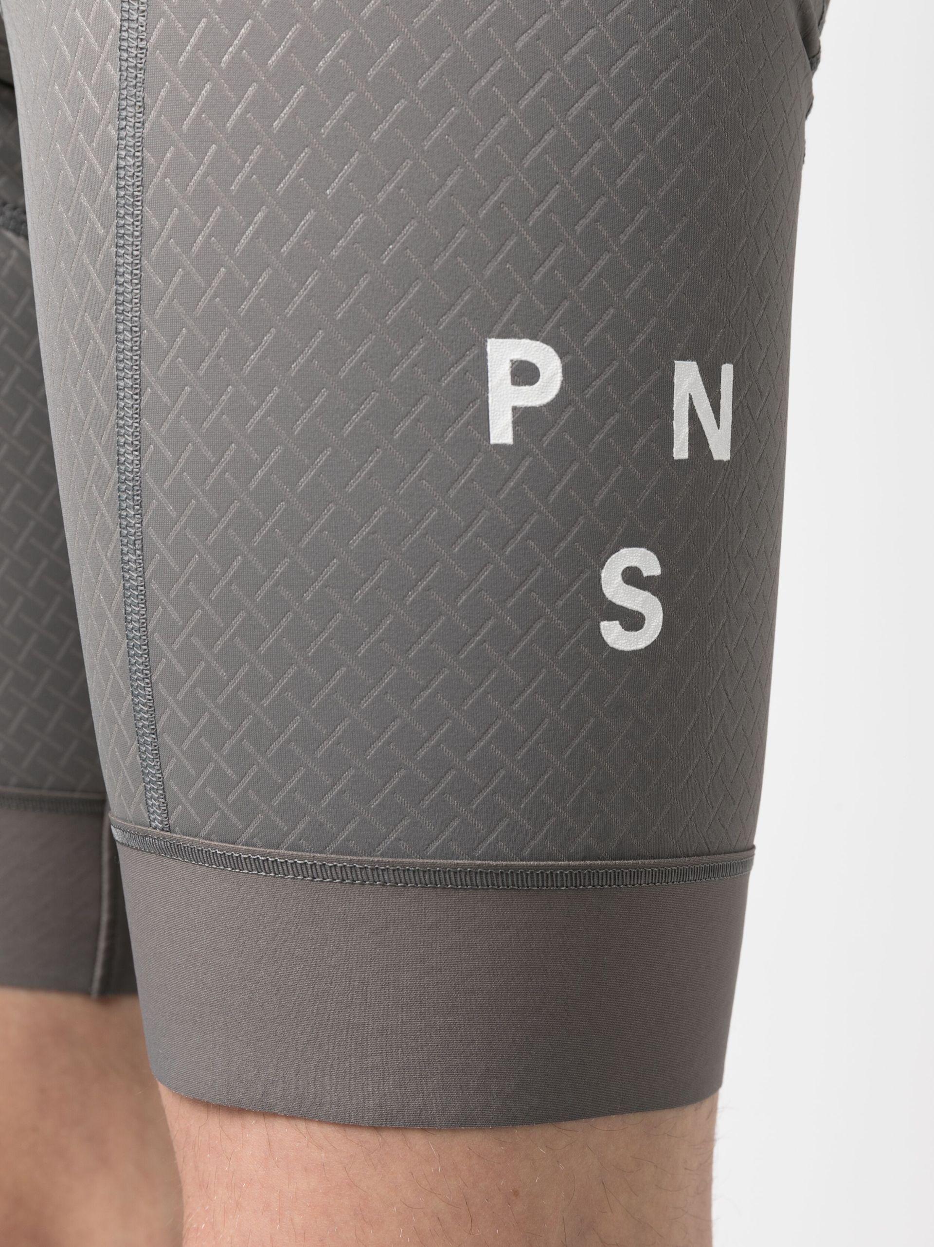 Pas Normal Studios Mechanism Cycling Bib Shorts in Gray for