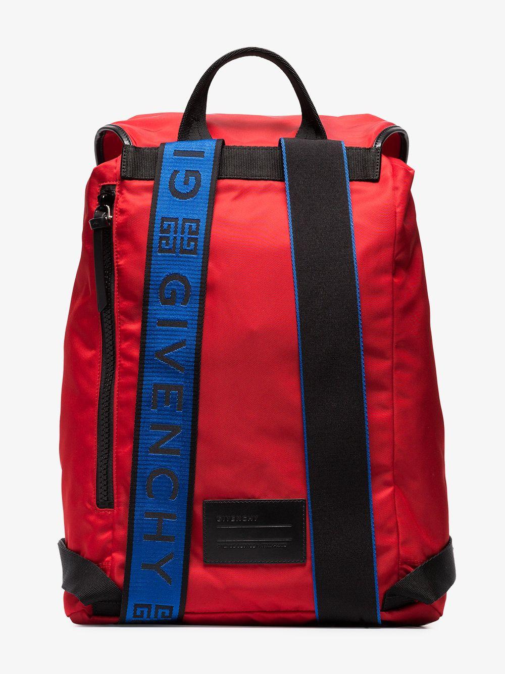 givenchy red backpack