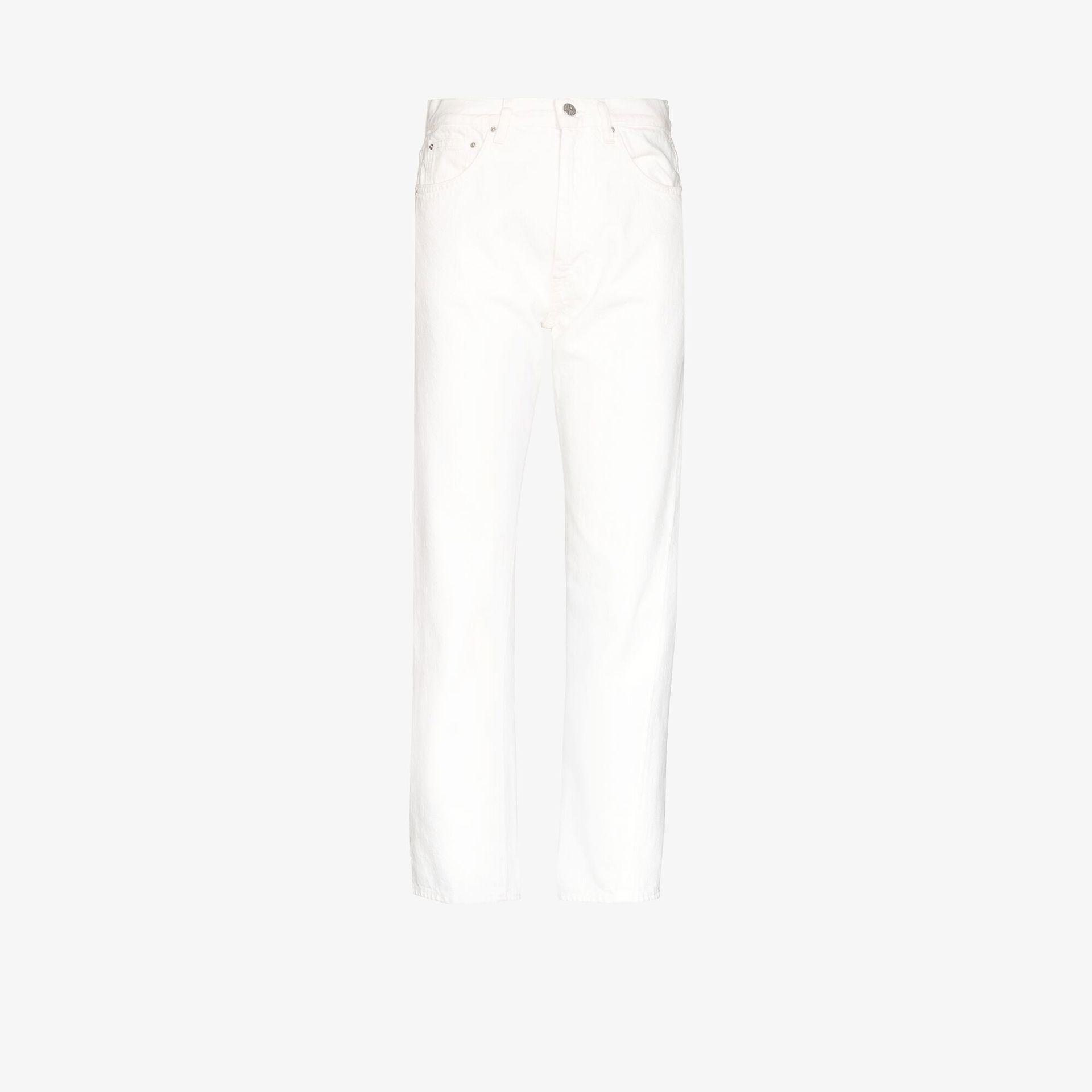 Totême Denim Twisted Seam Cropped Jeans 