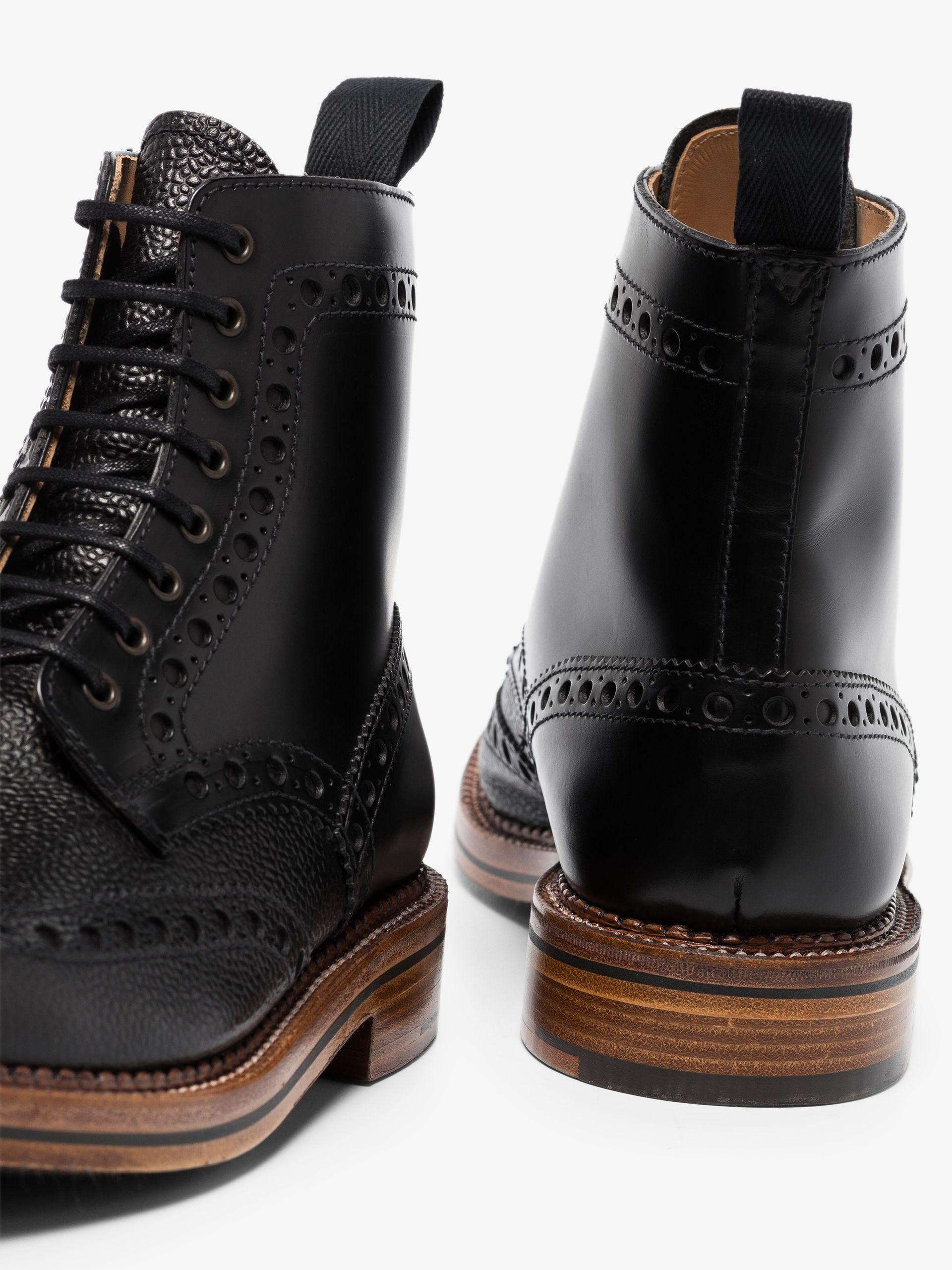 Grenson X Labrum London Ya-alimamy Naimbana Boots in Black for Men