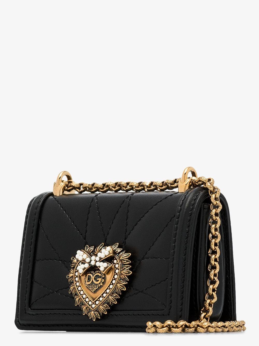 Black Quilted Caviar Agneau Leather Small Doctor Bag