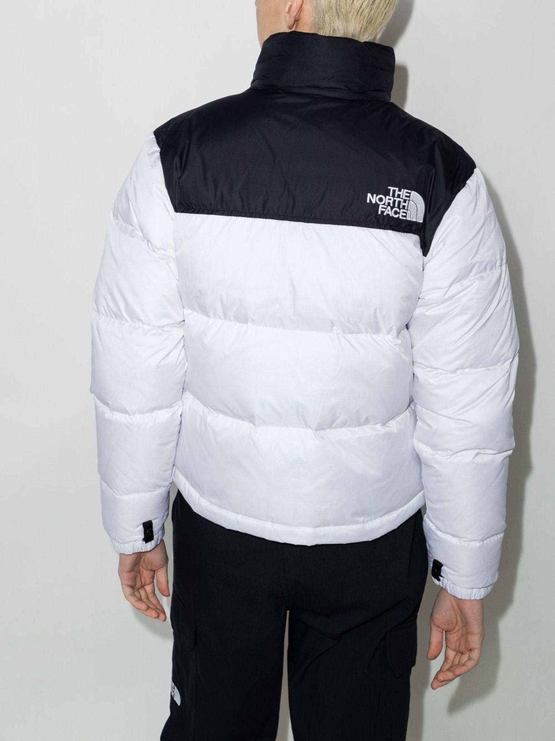 north face reflective puffer jacket