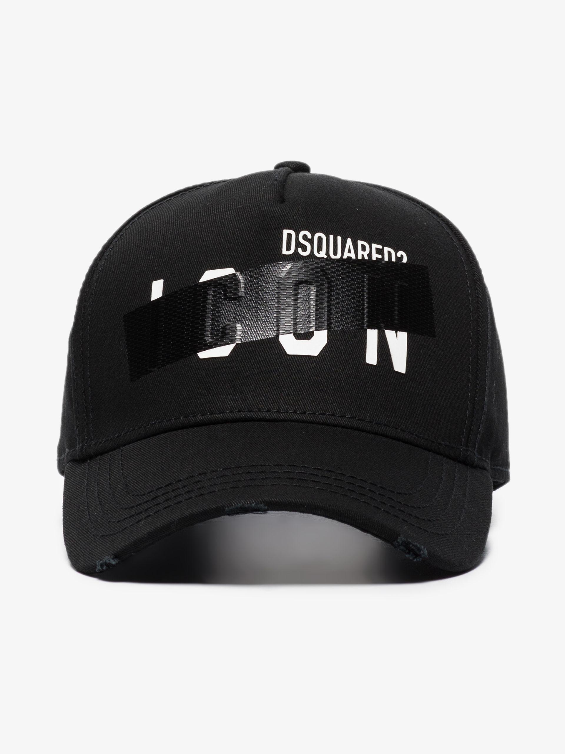 Icon Baseball Cap in Black for Men - Lyst
