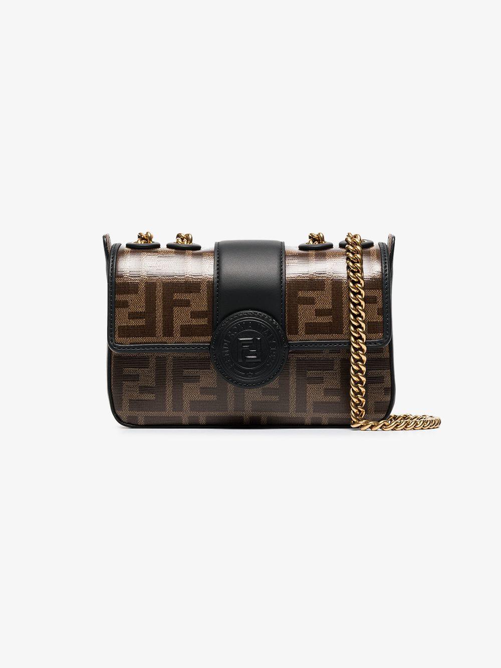 brown fendi crossbody bag