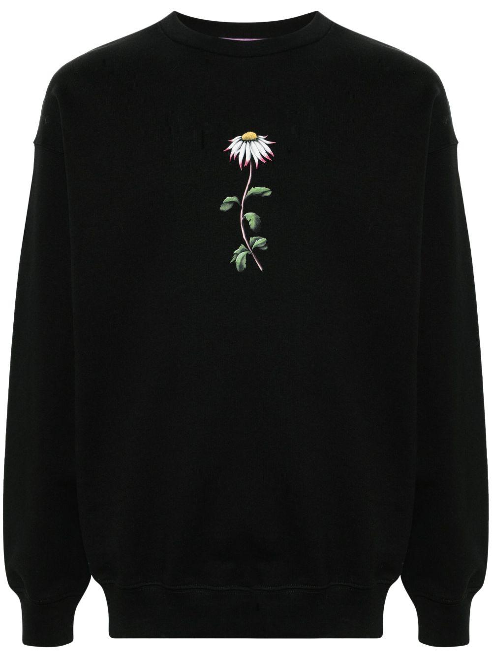Floral print sweatshirt hotsell