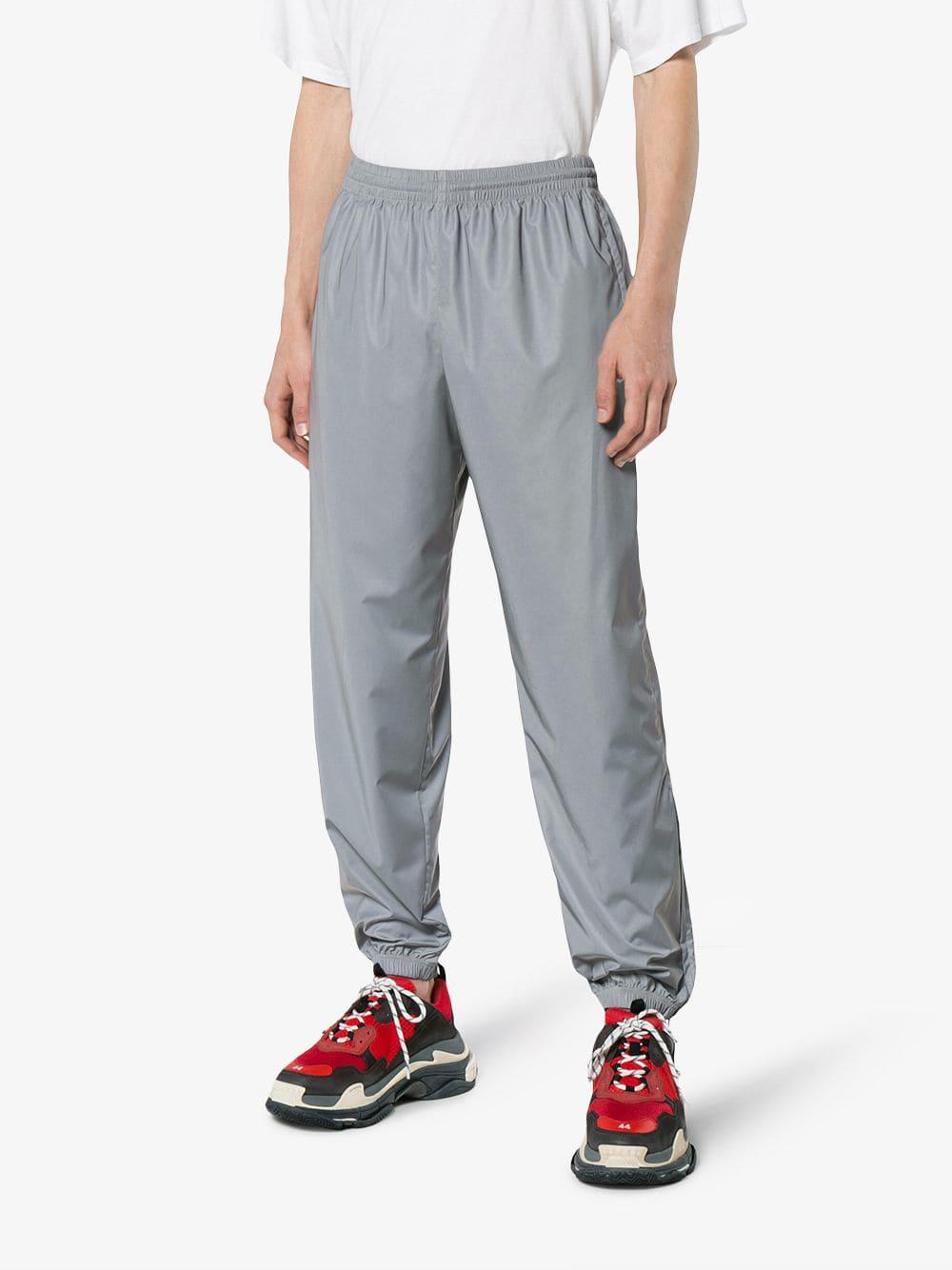 balenciaga zip track pants