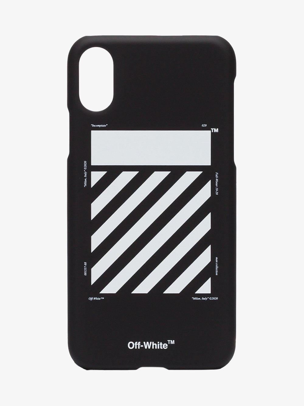 Off-White c/o Virgil Abloh Logo Iphone Xs Max Case in Black for Men