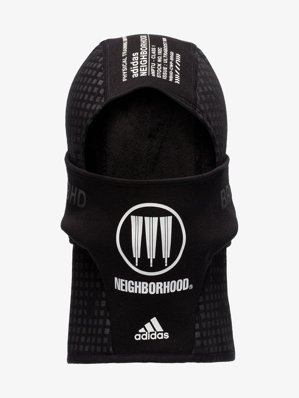 adidas X Neighborhood Black Logo Balaclava for Men Lyst