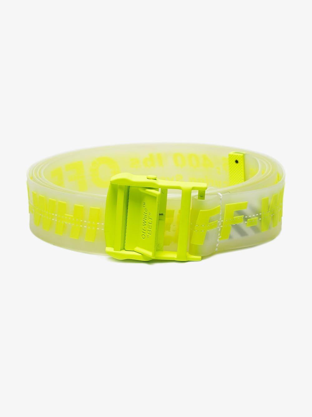 off white belt transparent off white belt transparent
