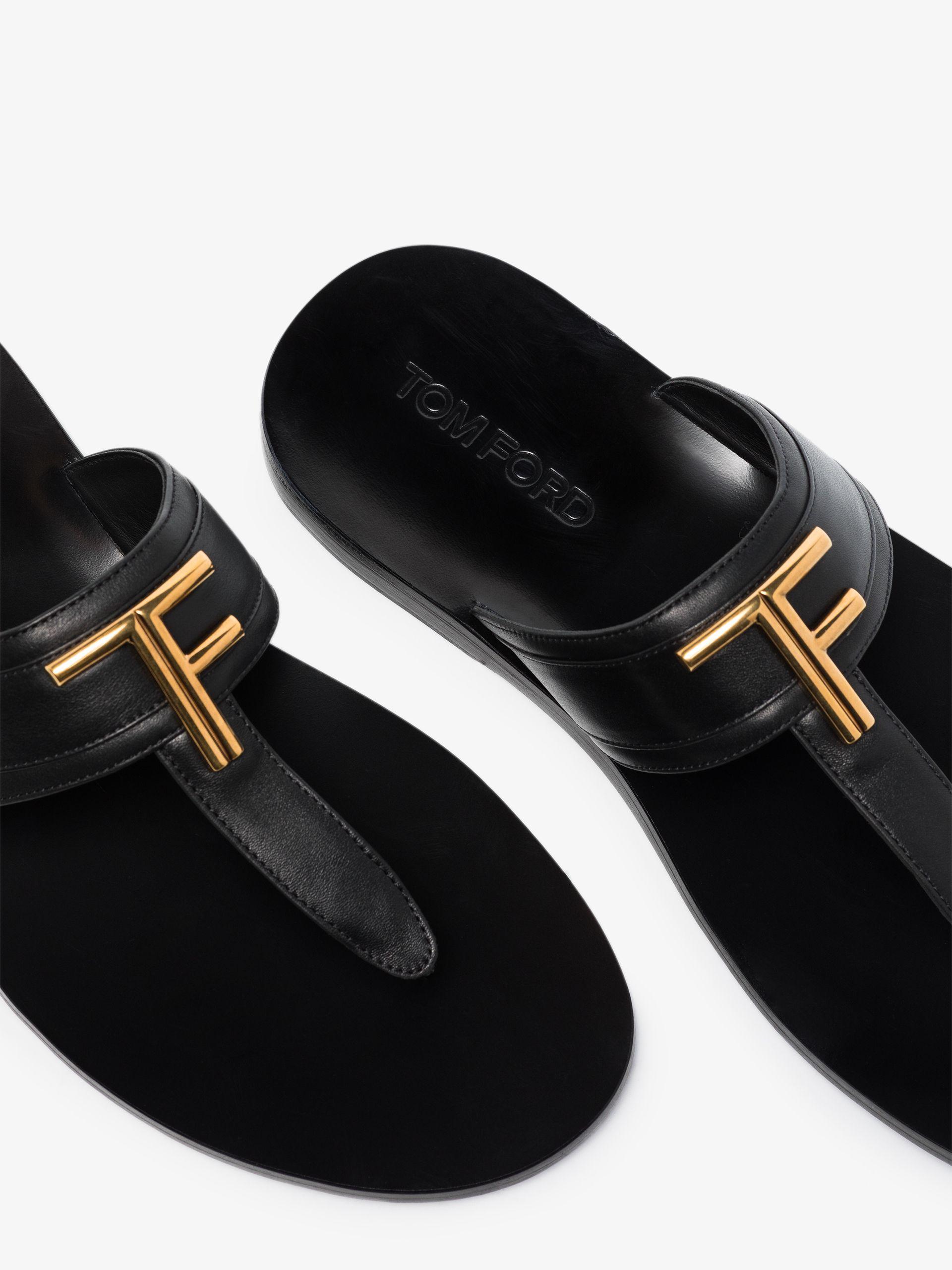 Tom Ford Sandals Black for Men | Lyst UK