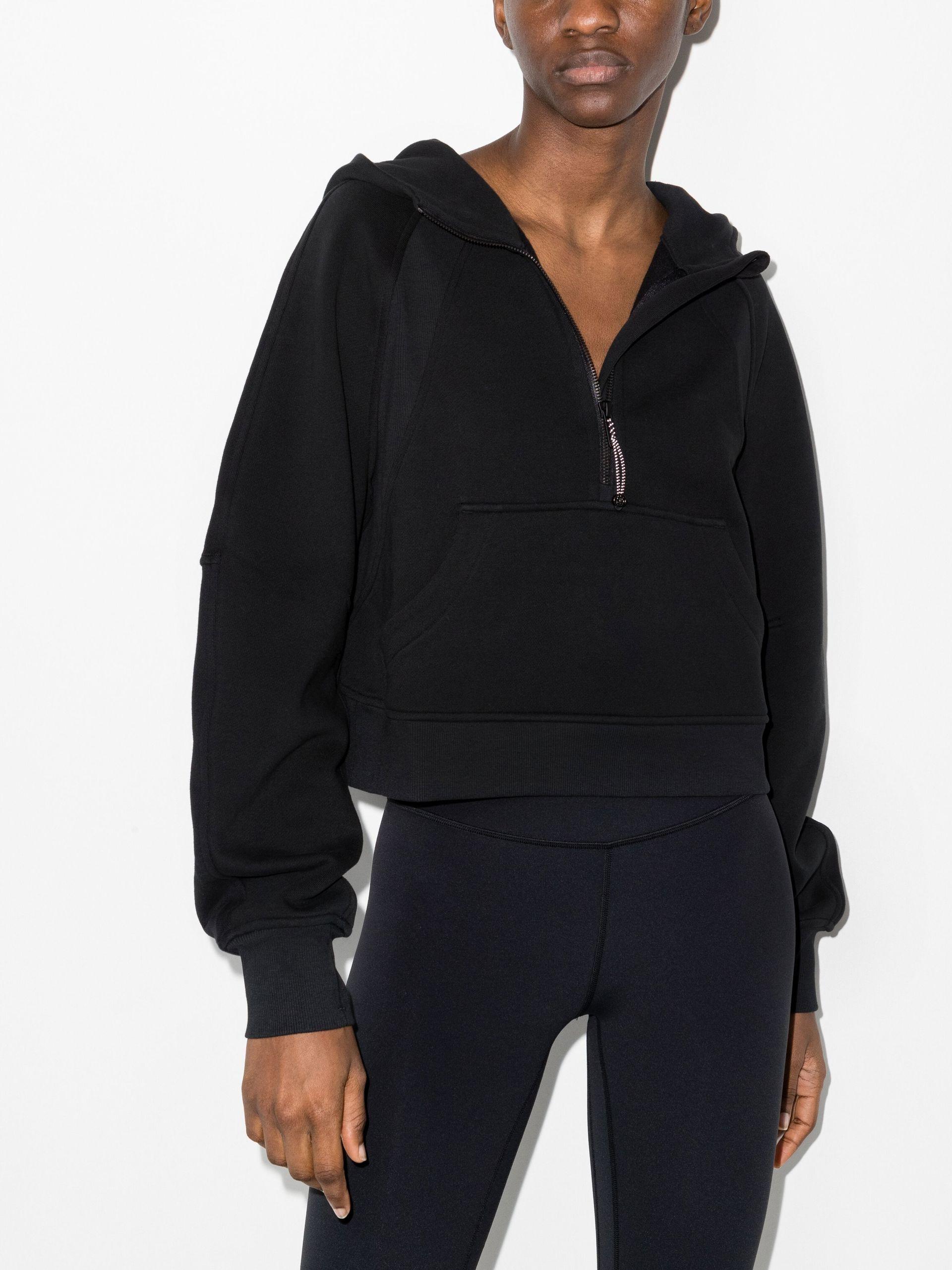 Loungeful cropped hoodie compared with Scuba oversized half-zip! Details in  the comments : r/lululemon