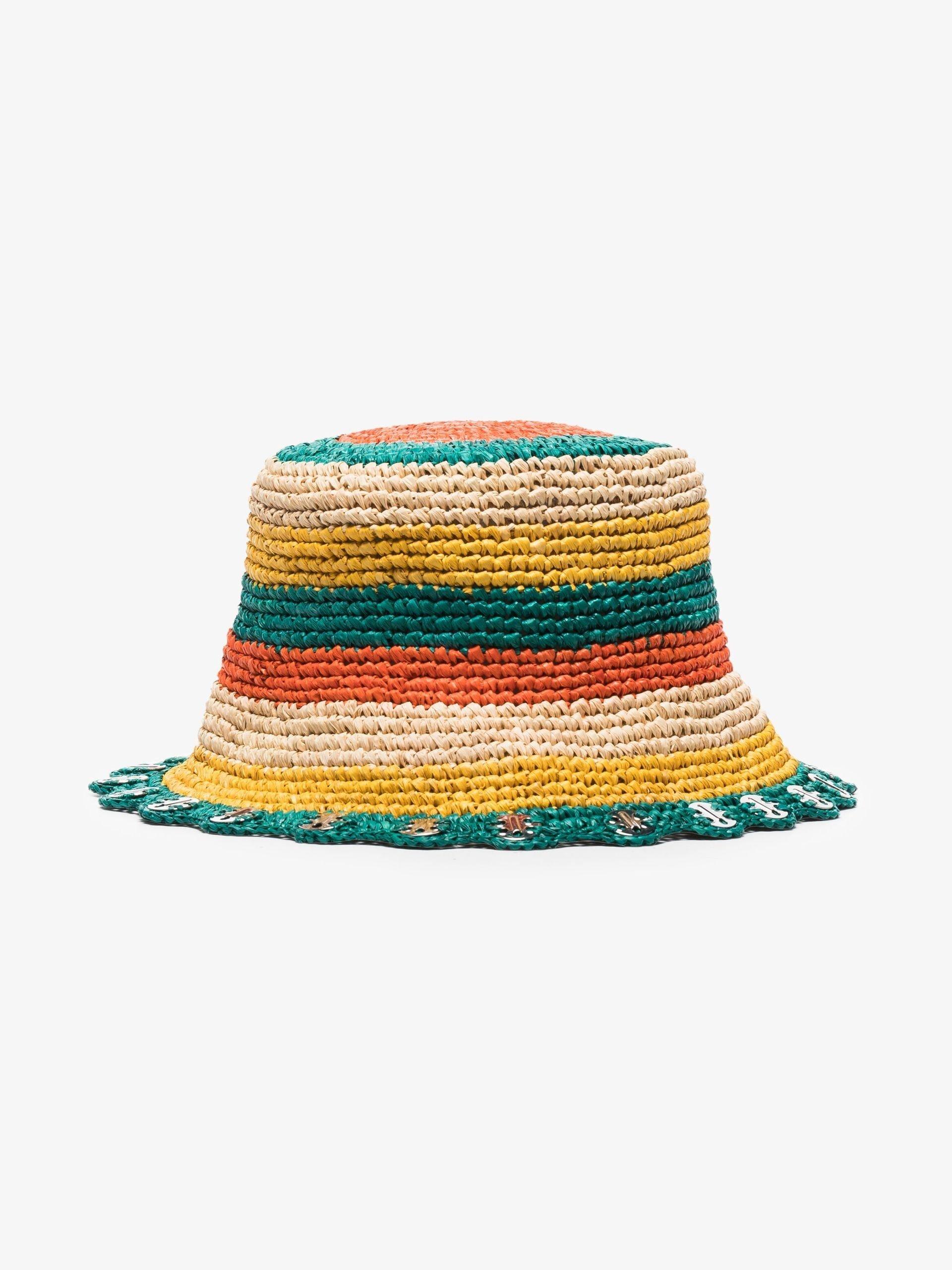 Paco Rabanne Multicoloured Raffia 