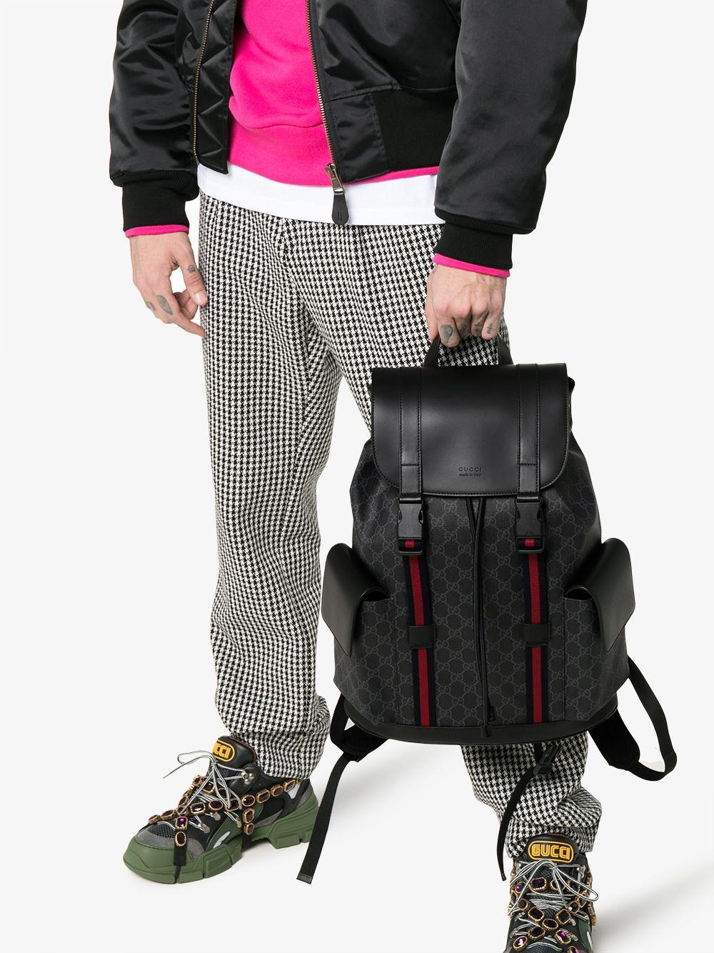 gg black backpack