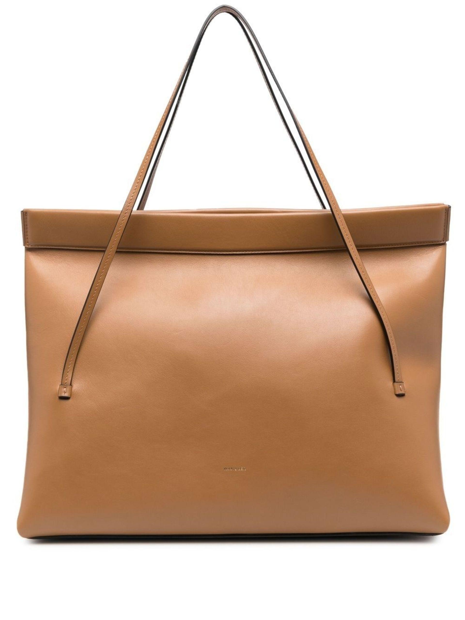 Wandler Joanna Large Leather Tote Bag in Brown | Lyst