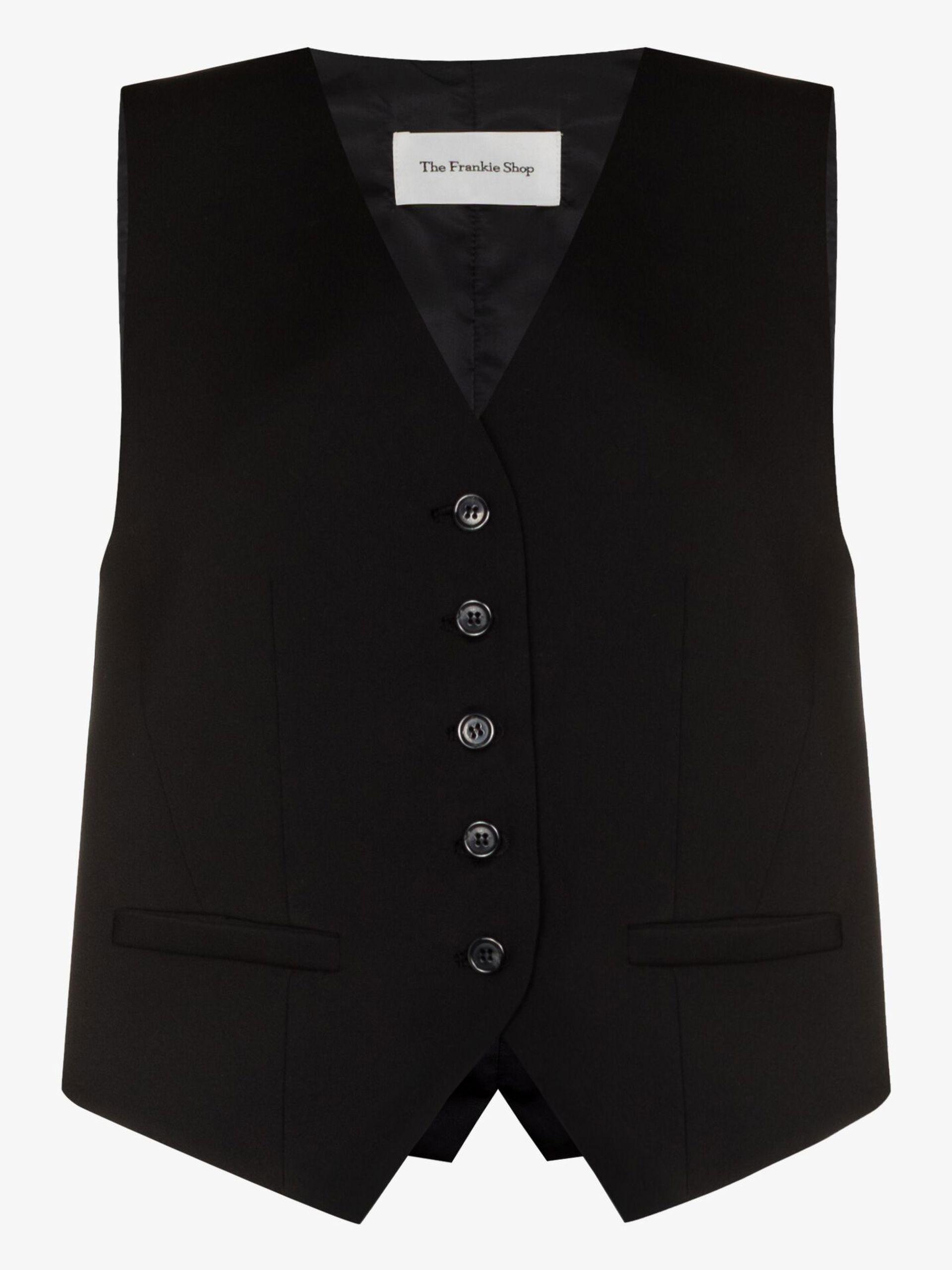 Frankie Shop Gelso Wool Vest - Women's - Tm/wool/rayon in Black | Lyst