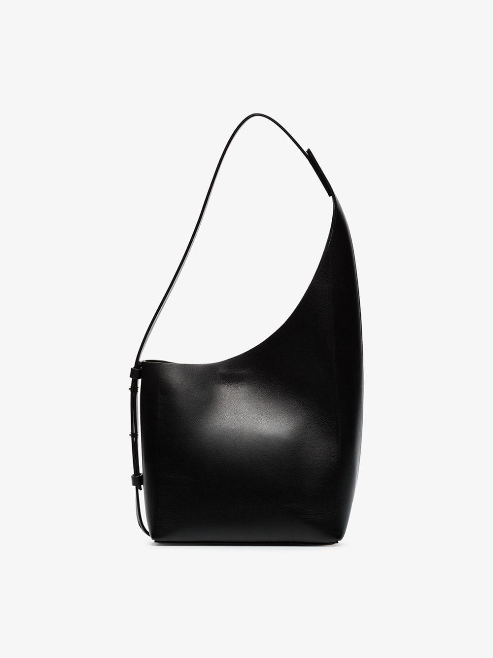 Centre Commercial on X: Clean and bold lines for the new asymmetrical mini  bucket Demi Lune Bag from Aesther Ekme. Available in two colors: Black:   Plantation:  #bag #shoulder  #leather #aestherekme #
