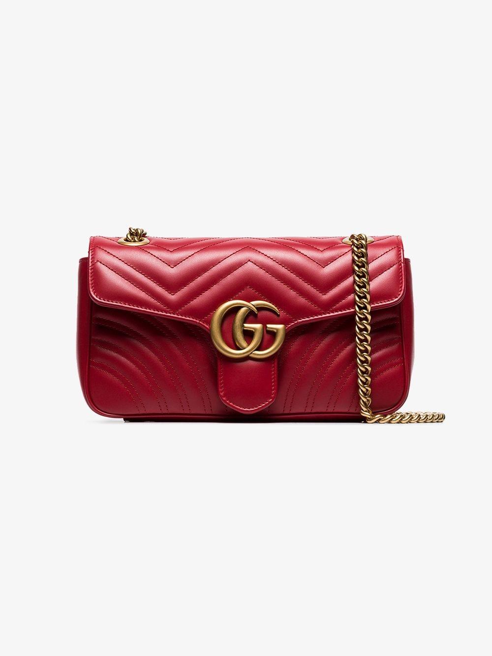 gucci small red bag