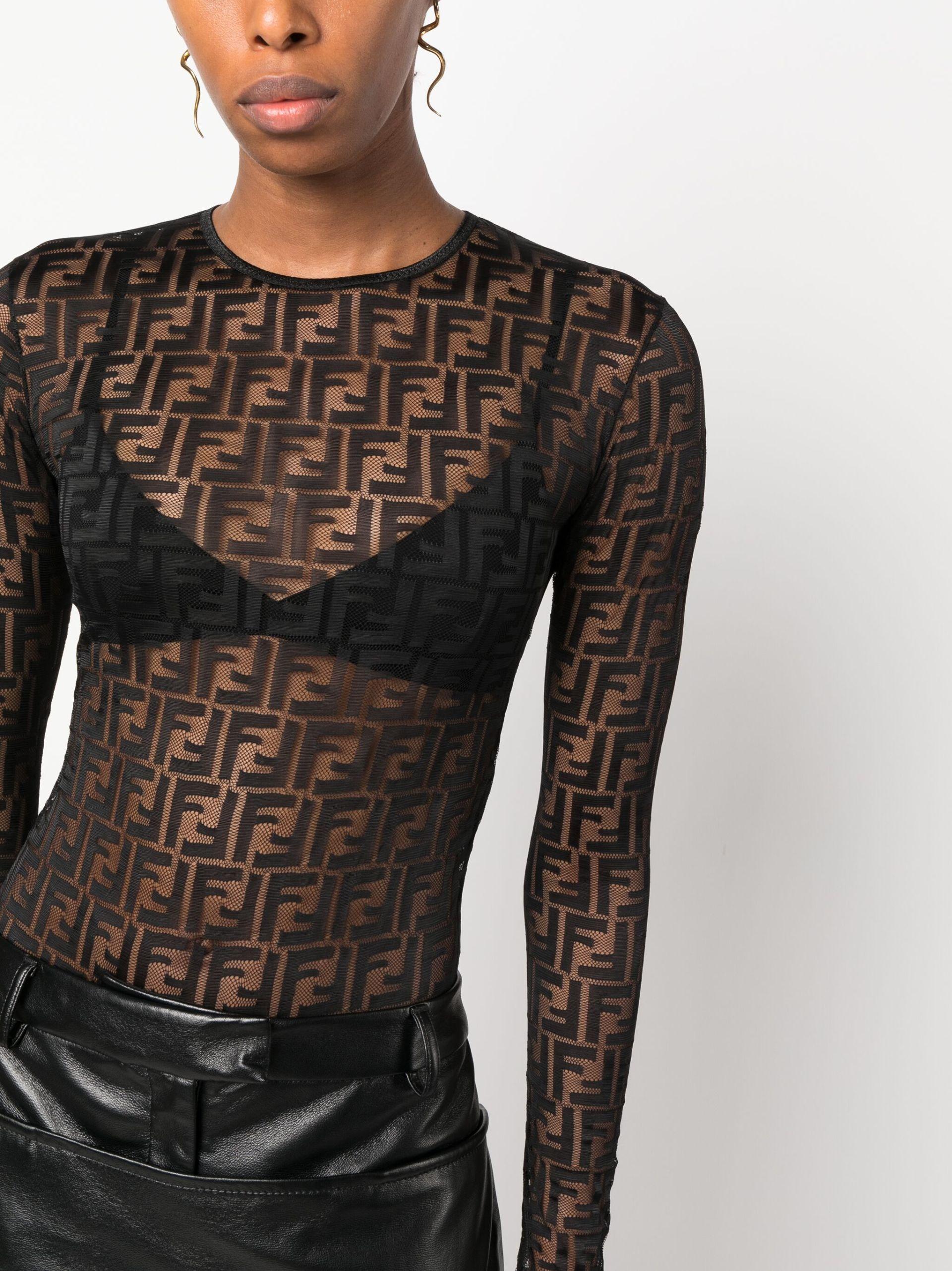 Fendi clearance sheer top