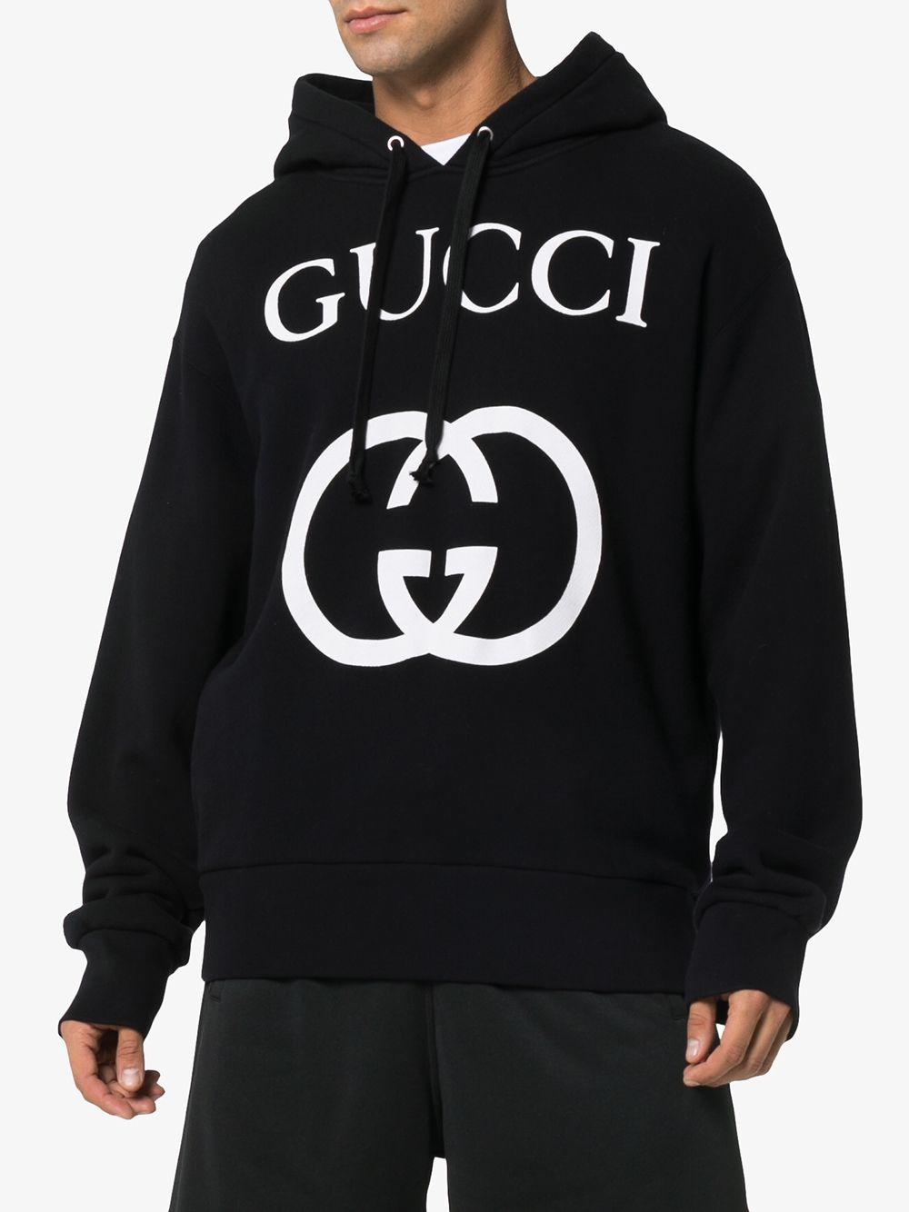 all black gucci hoodie