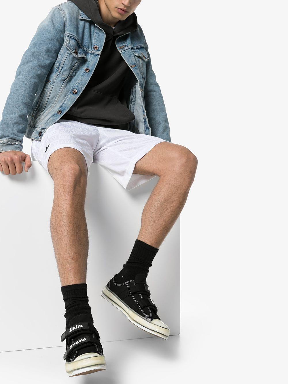 Palm Angels Velcro Vulcanized Sneakers in Black for Men | Lyst